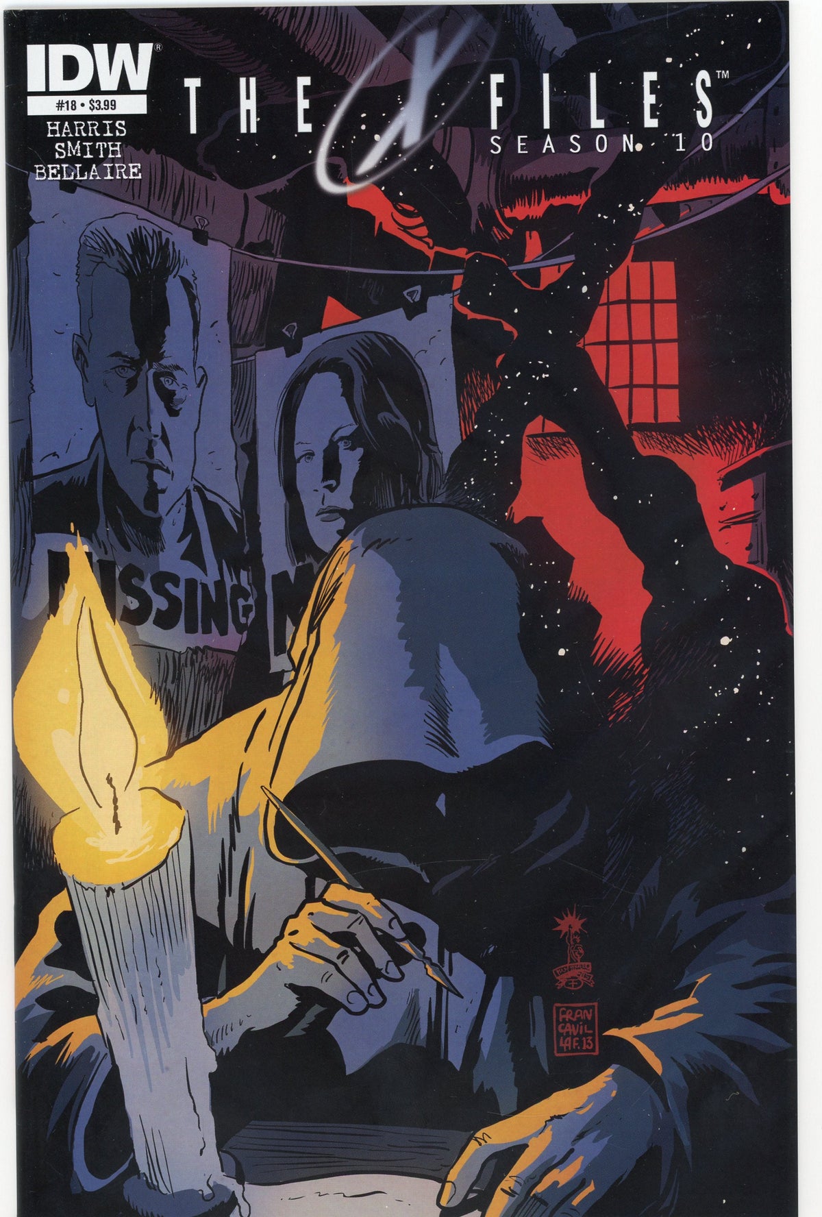 THE X-FILES SEASON 10 #18 NM FANTASTIC COVER LUSTROUS SHEEN AND GLOSS