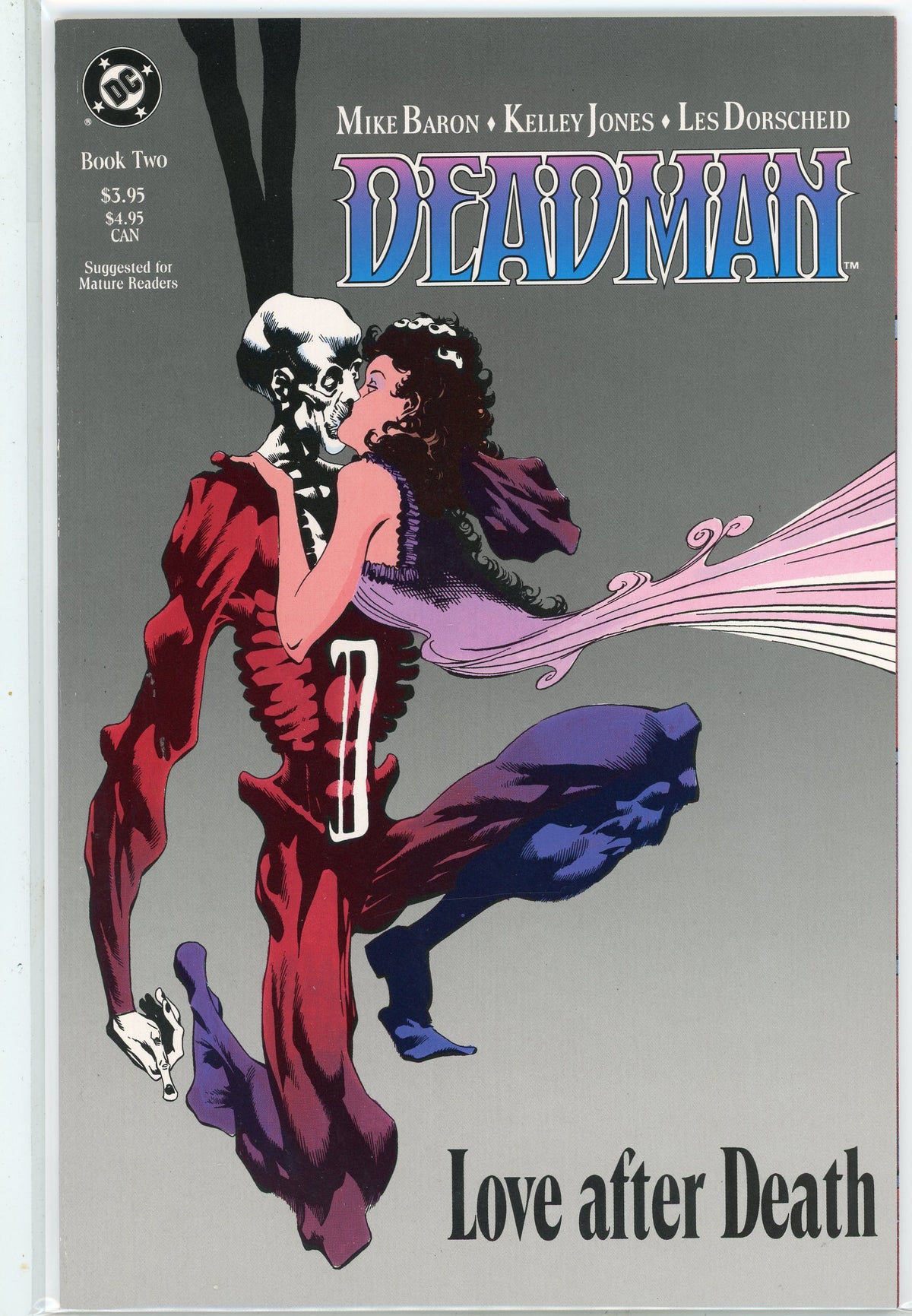 DEADMAN #2 LOVE AFTER DEATH NM SPECTACULAR COVER KILLER SHINE