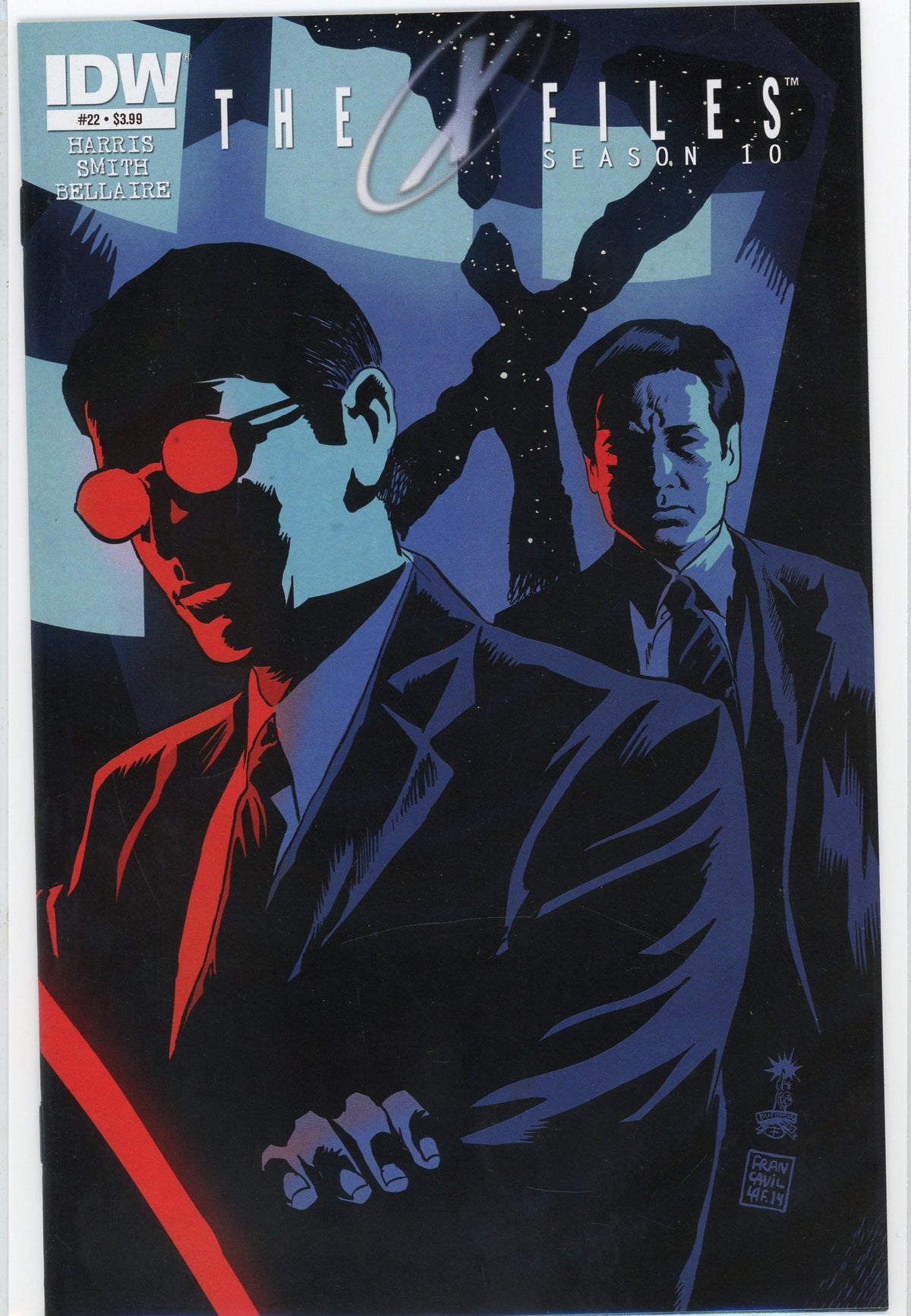 THE X-FILES SEASON 10 #22  IMPRESSIVE COVER NICE SHEEN NM