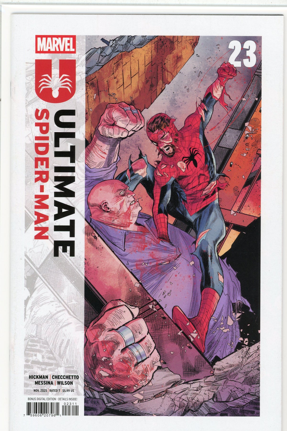 ULTIMATE SPIDERMAN #23 NM ACTION PACKED COVER KILLER GLOSS