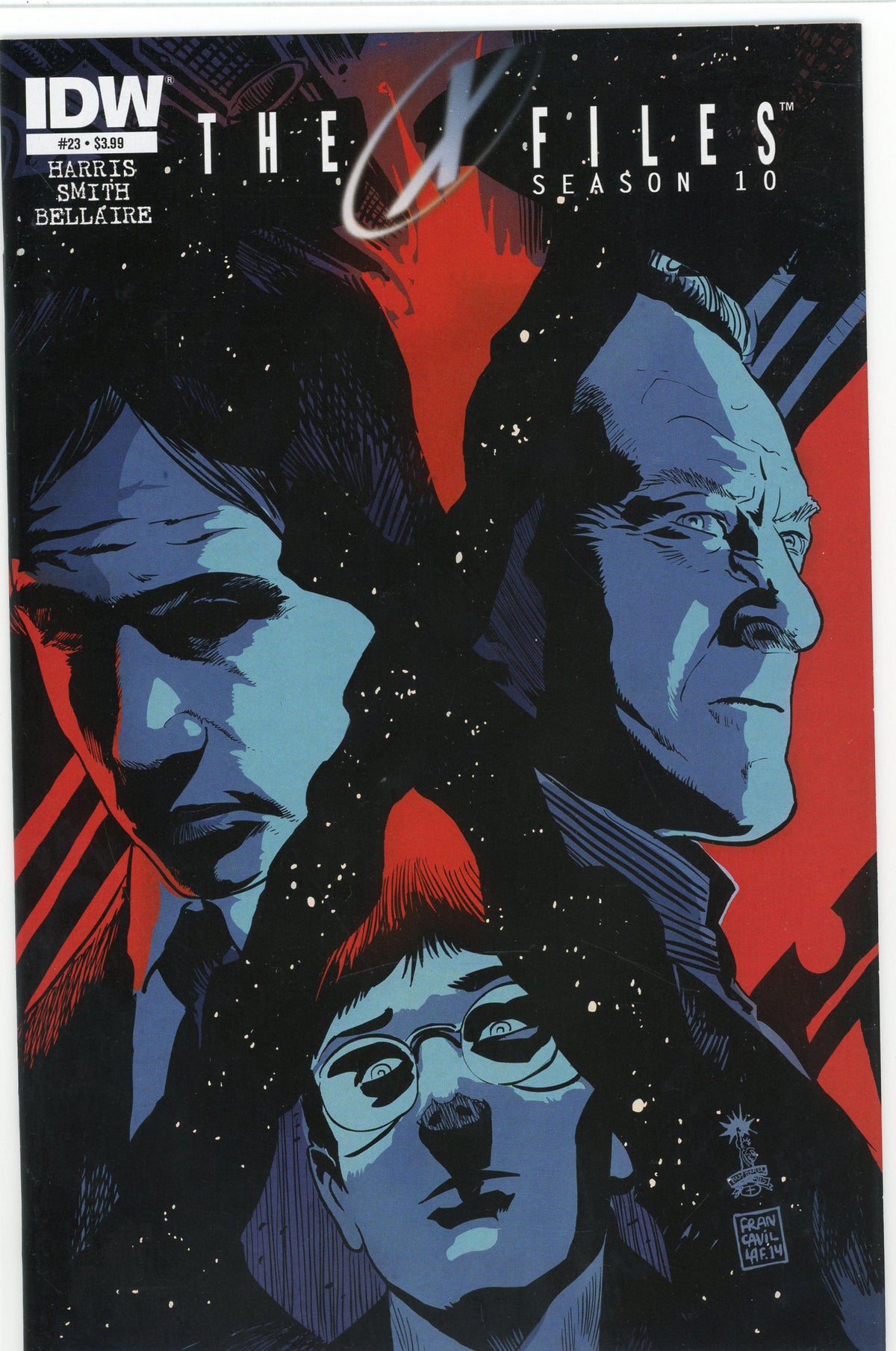 THE X-FILES SEASON 10 #23 NM COSMIC COVER GREAT GLOSS