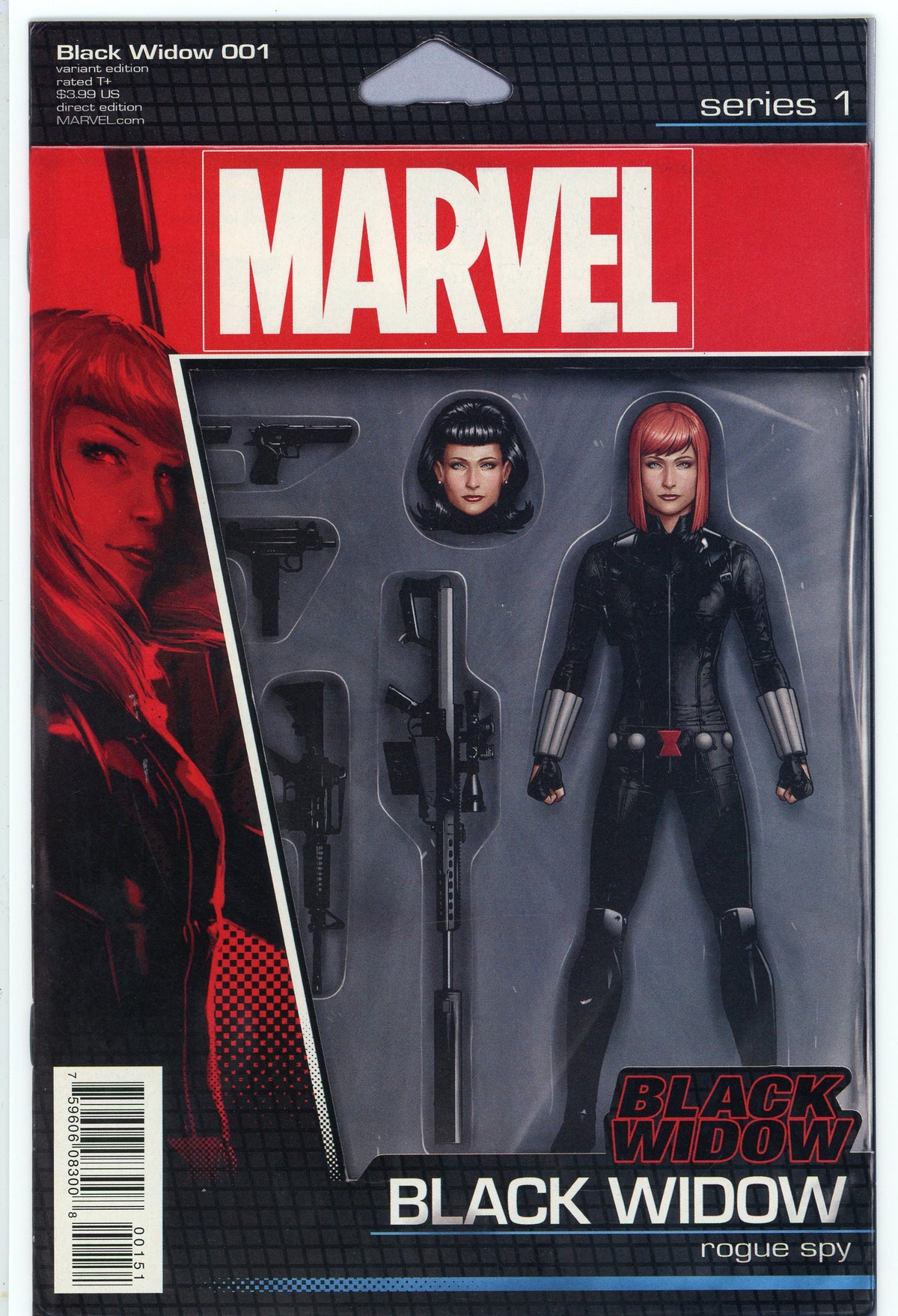 BLACK WIDOW #1 NM VARIANT ED. SPECTACULAR COVER TERRIFIC GLOSS