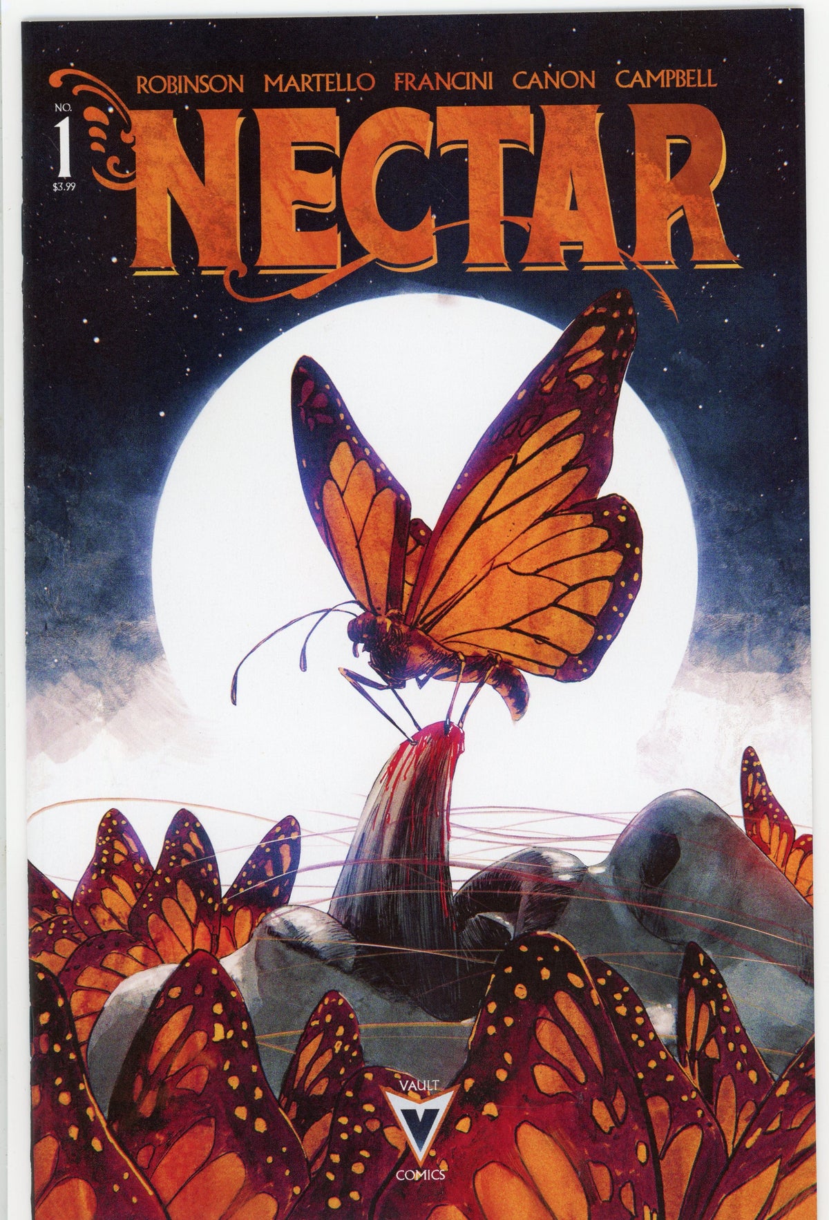 NECTAR #1 NM GORGEOUS COVER BRILLIANT SHINE AND GLOSS