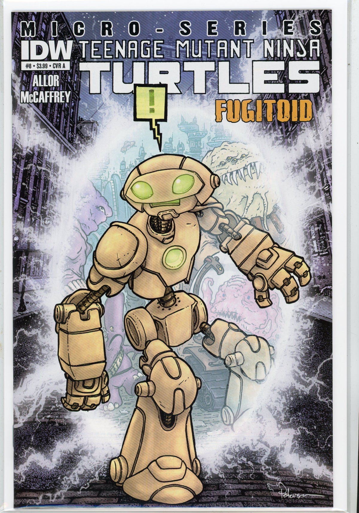 TMNT #8 COVER 1 NM FUGITOID STUNNING COVER NICE GLOSS