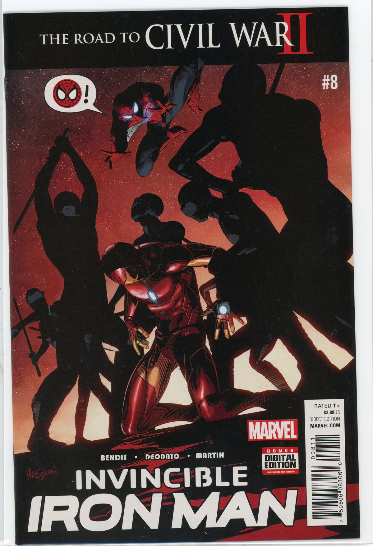 THE INVINCIBLE IRON MAN #8 NM ACTION PACKED COVER INCREDIBLE GLOSS