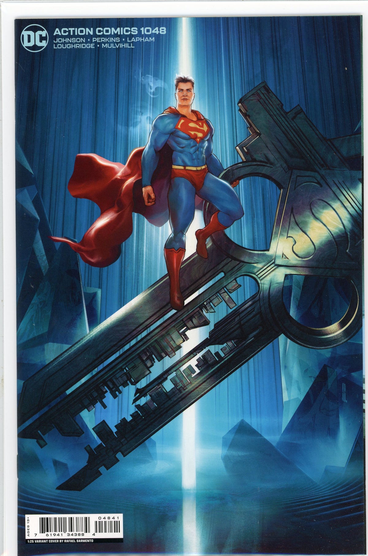 ACTION COMICS #1048 NM 1 IN 25 VARIANT GLOSSY SHEEN MAJESTIC COVER