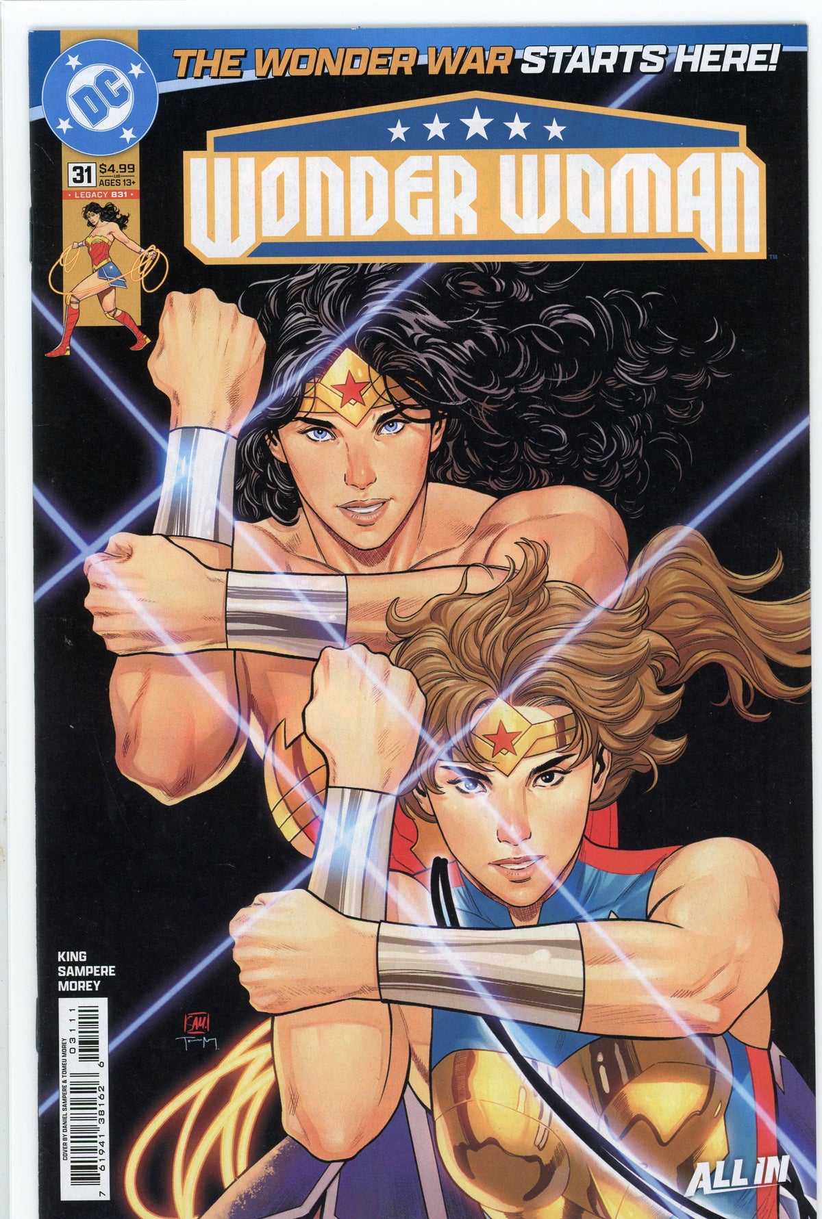 WONDER WOMAN #31 NM ALL IN GLOSSY COLORS STUPENDOUS COVER