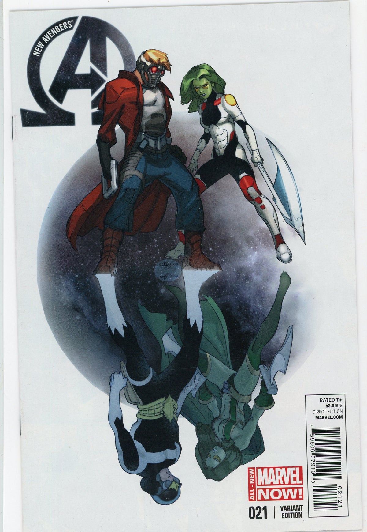 NEW AVENGERS #21 NM VARIANT ED. KILLER WHITE COVER NICE GLOSS