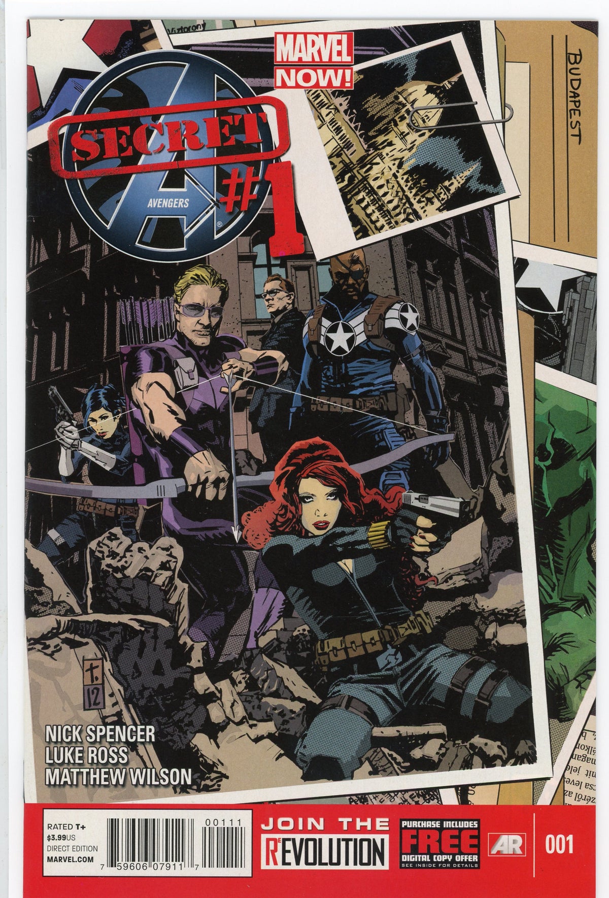 SECRET AVENGERS #1 NM ACTION PACKED COVER LUSTROUS SHEEN