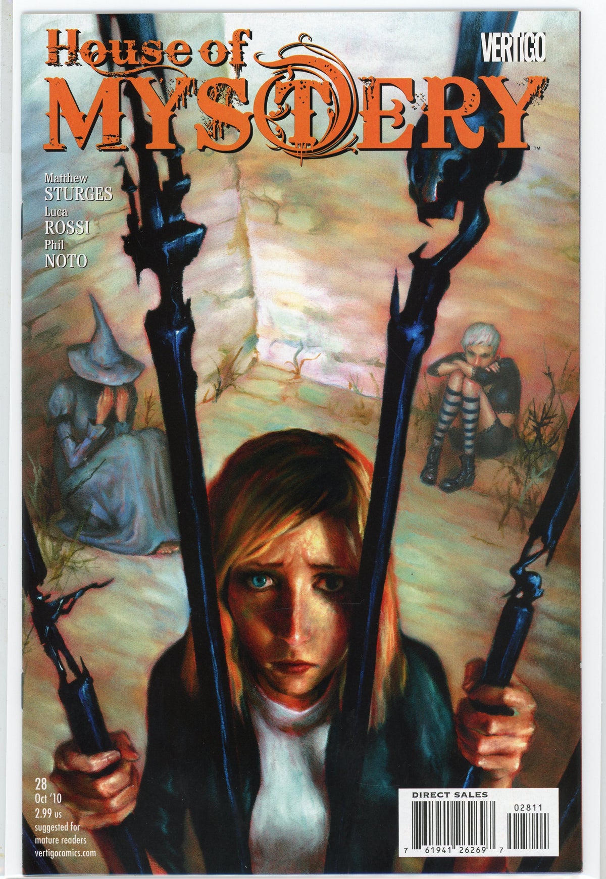 HOUSE OF MYSTERY #28 NM MODERN UPDATE VERTIGO BLOOD CHILLING COVER