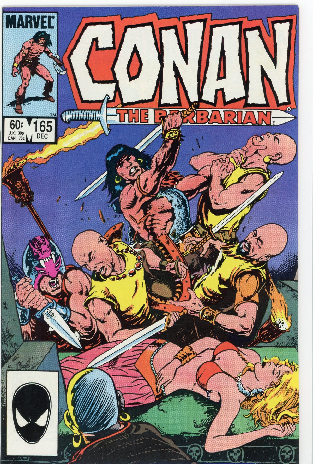 CONAN THE BARBARIAN #165 NM HAPLESS MAIDEN COVER KILLER GLOSS