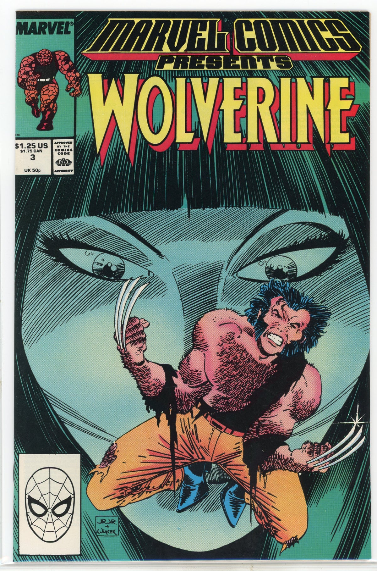 MARVEL COMICS PRESENTS WOLVERINE #3 NM INTENSE COVER LUSTROUS COLORS