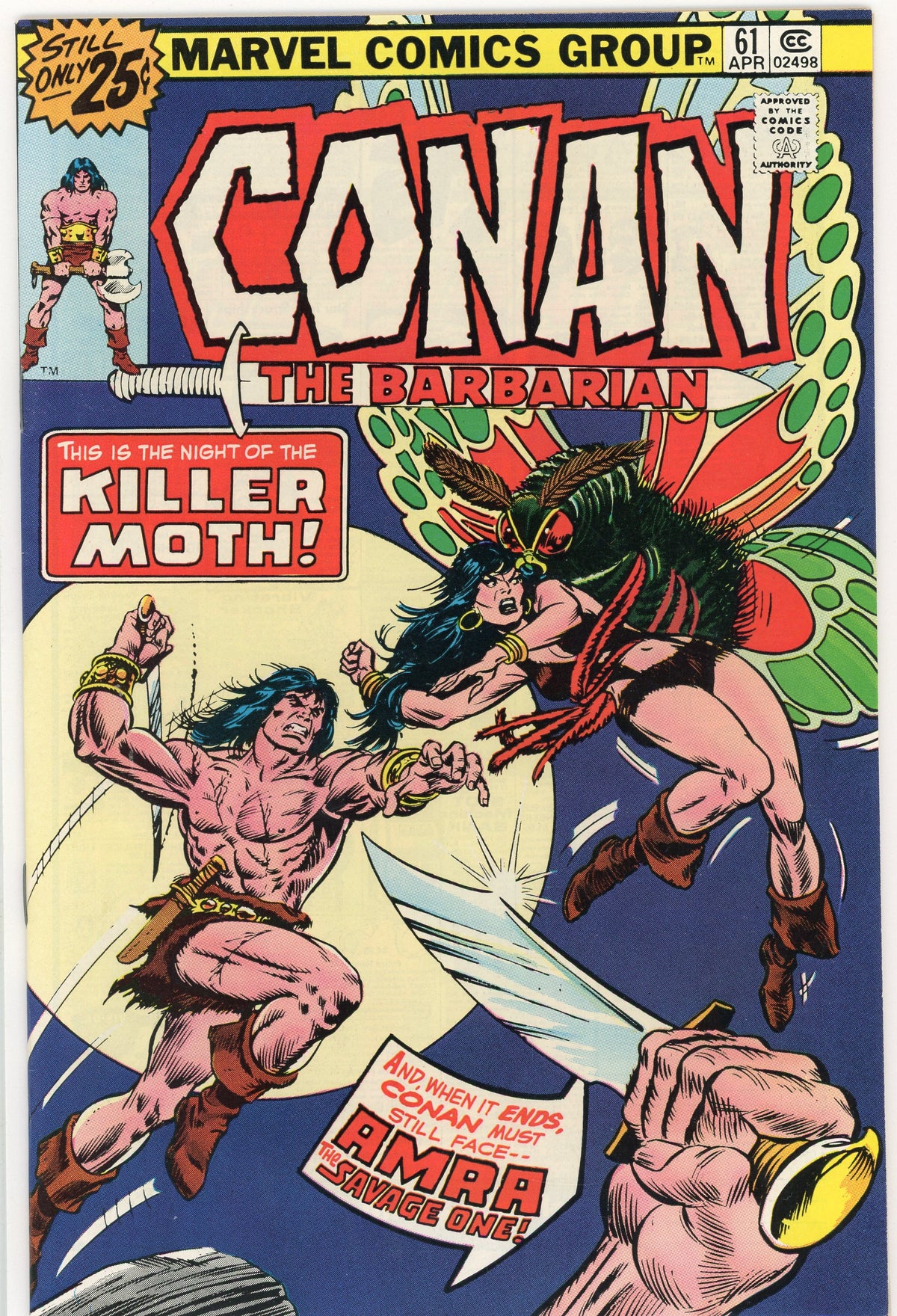 CONAN THE BARBARIAN #61 NM CLASSIC COVER INCREDIBLE SHEEN