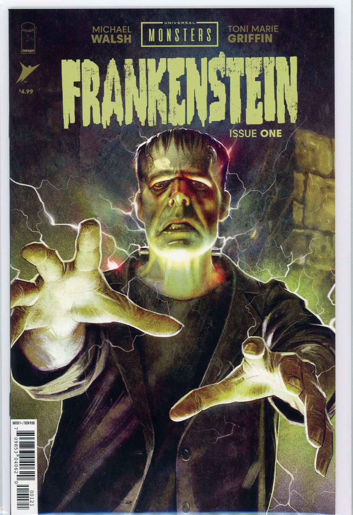 FRANKENSTEIN #1 NM UNIVERSAL MONSTERS TERRIFYING COVER NICE GLOSS