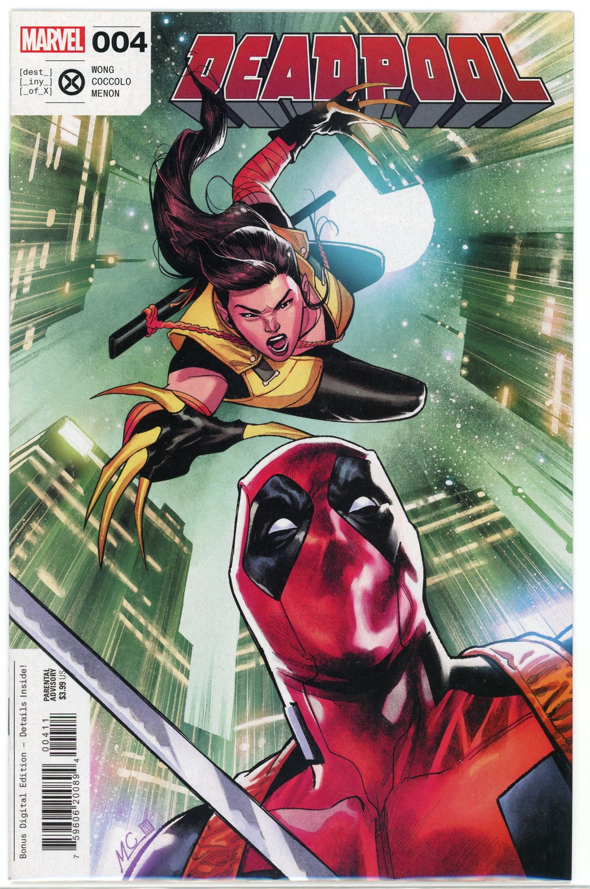 DEADPOOL #4 NM EVENTFUL COVER KILLER GLOSSY SHEEN