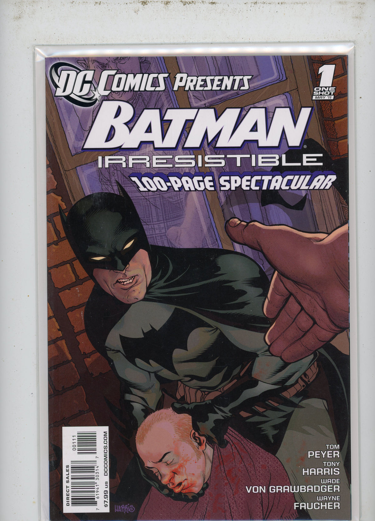 BATMAN IRRESISTABLE #1 NM 100 PAGE GIANT SQUAREBOUND STUNNING COVER