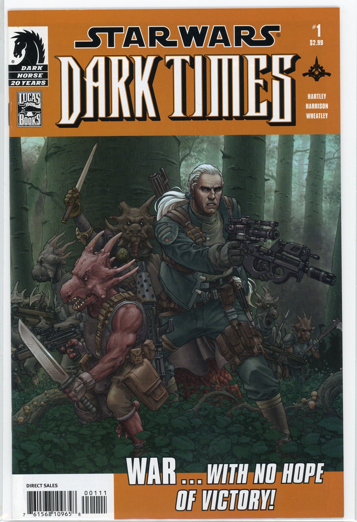 STAR WARS DARK TIMES #1 NM CLASSIC COVER KILLER GLOSSY SHEEN