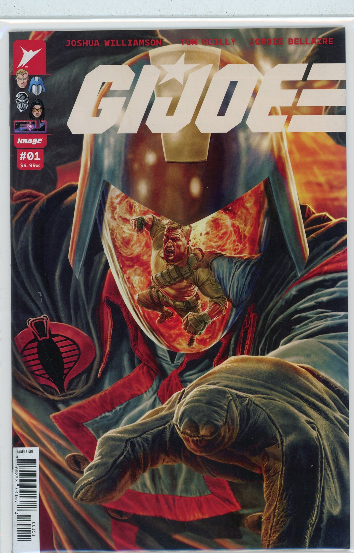 GI JOE #1 NM IMAGE COMICS LUSTROUS SHEEN DYNAMITE COVER GEM