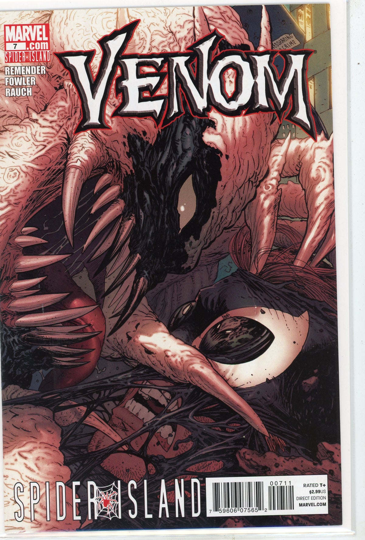 VENOM #7 NM SPIDER ISLAND REMENDER WORK GLOSSY COLORS GREAT COVER