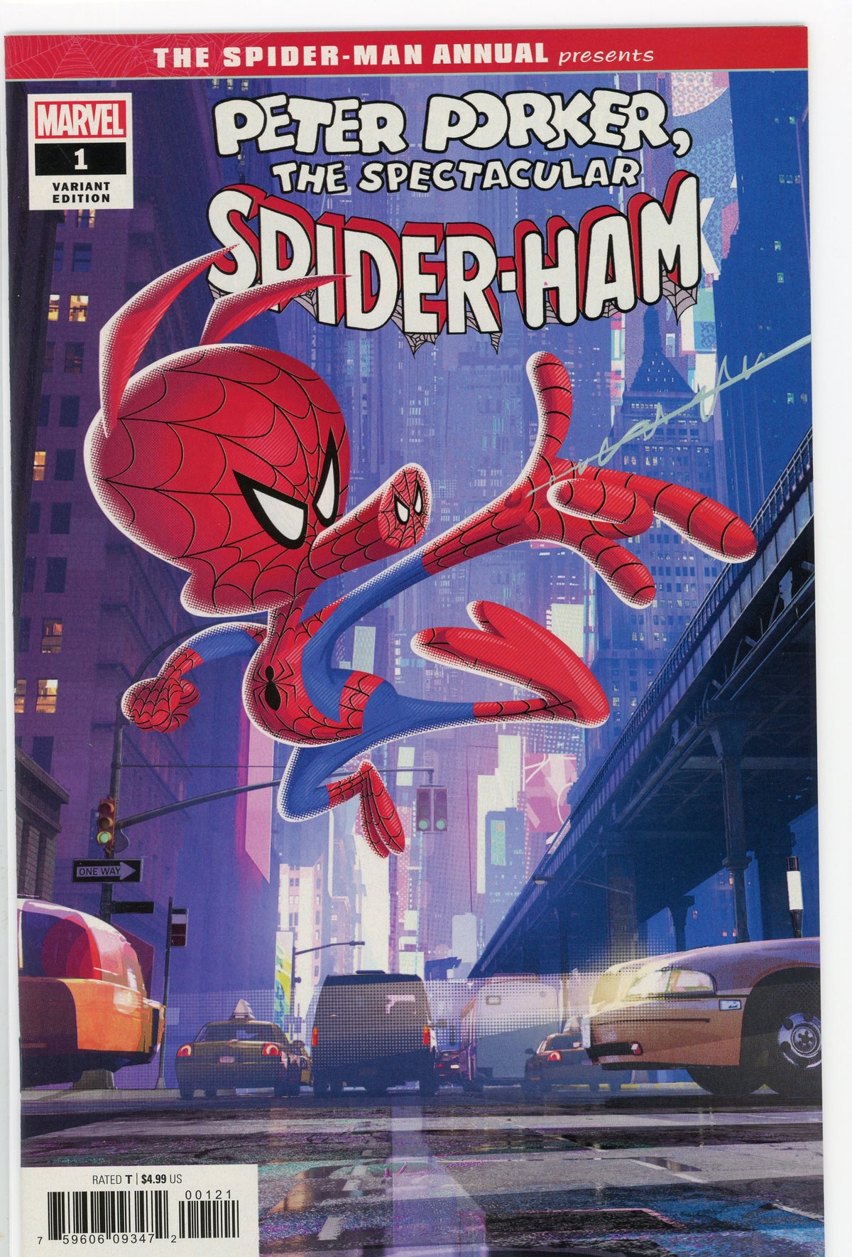 PETER PORKER THE SPECTACULAR SPIDER HAM #1 VARIANT ED VIVID COLORS