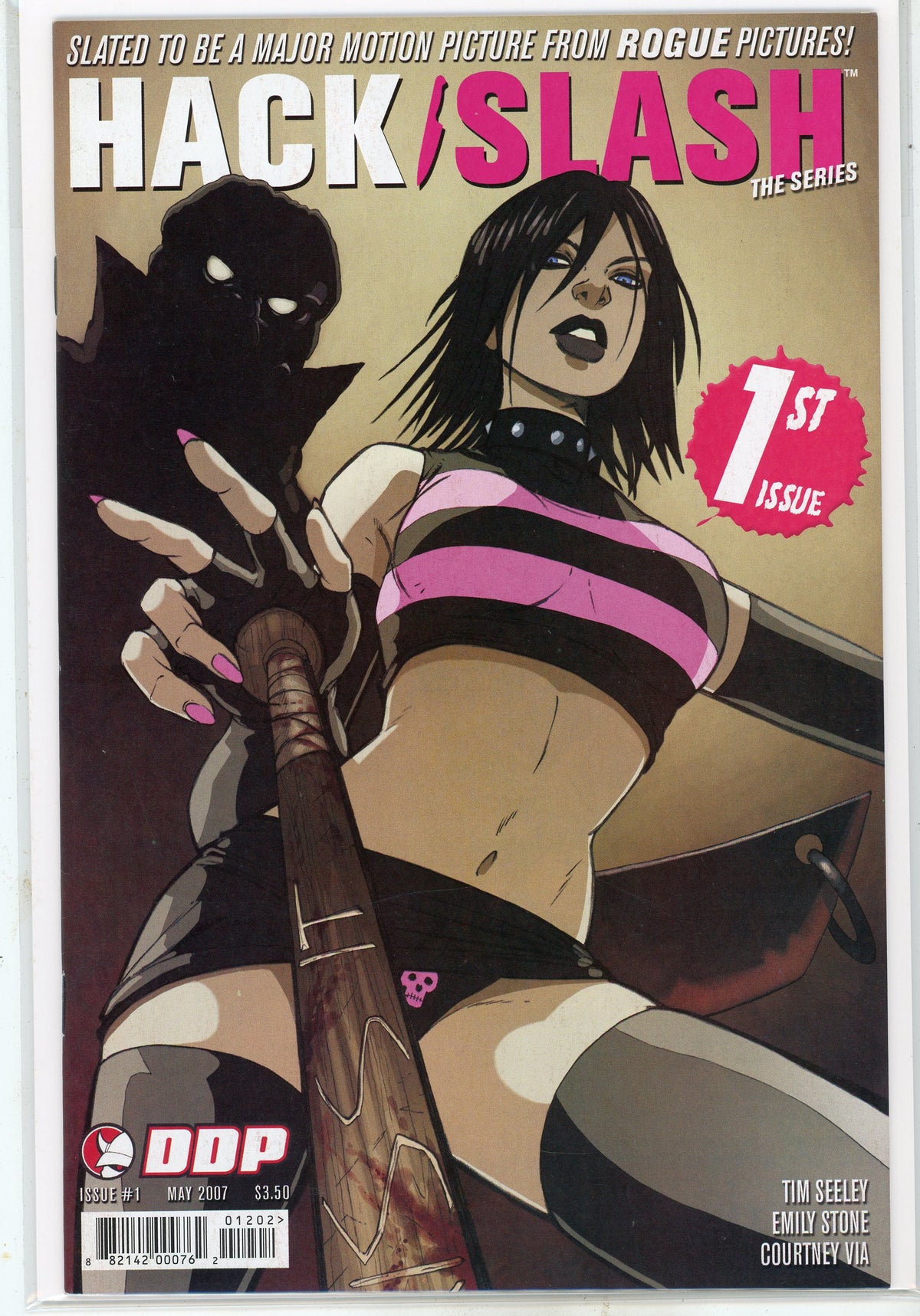 HACK/SLASH #1 NM VIVID COLORS SHOCKING COVER SEELEY WORK