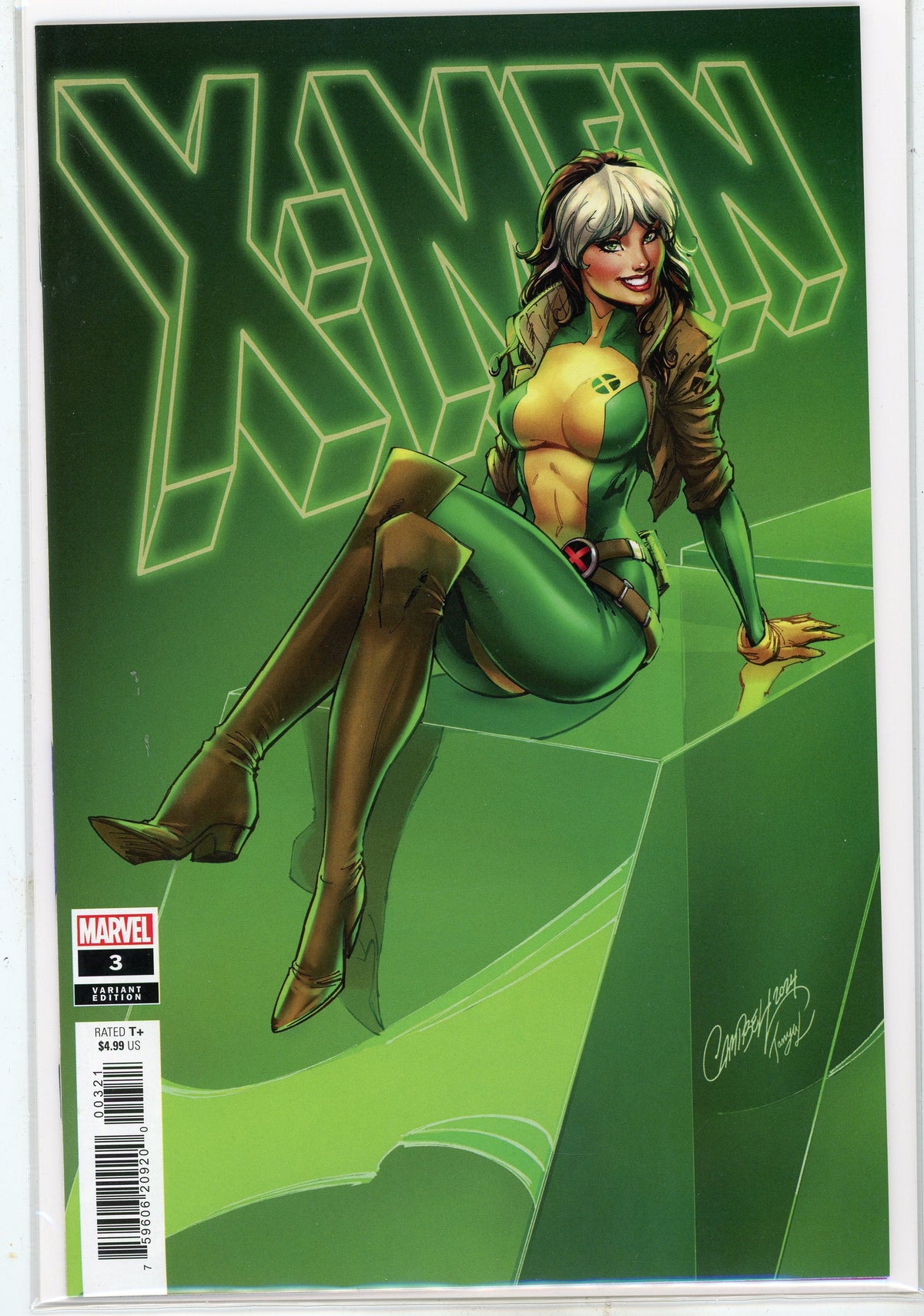 X-MEN #3 NM VARIANT ED. SEXY CAMPBELL COVER KILLER SHEEN
