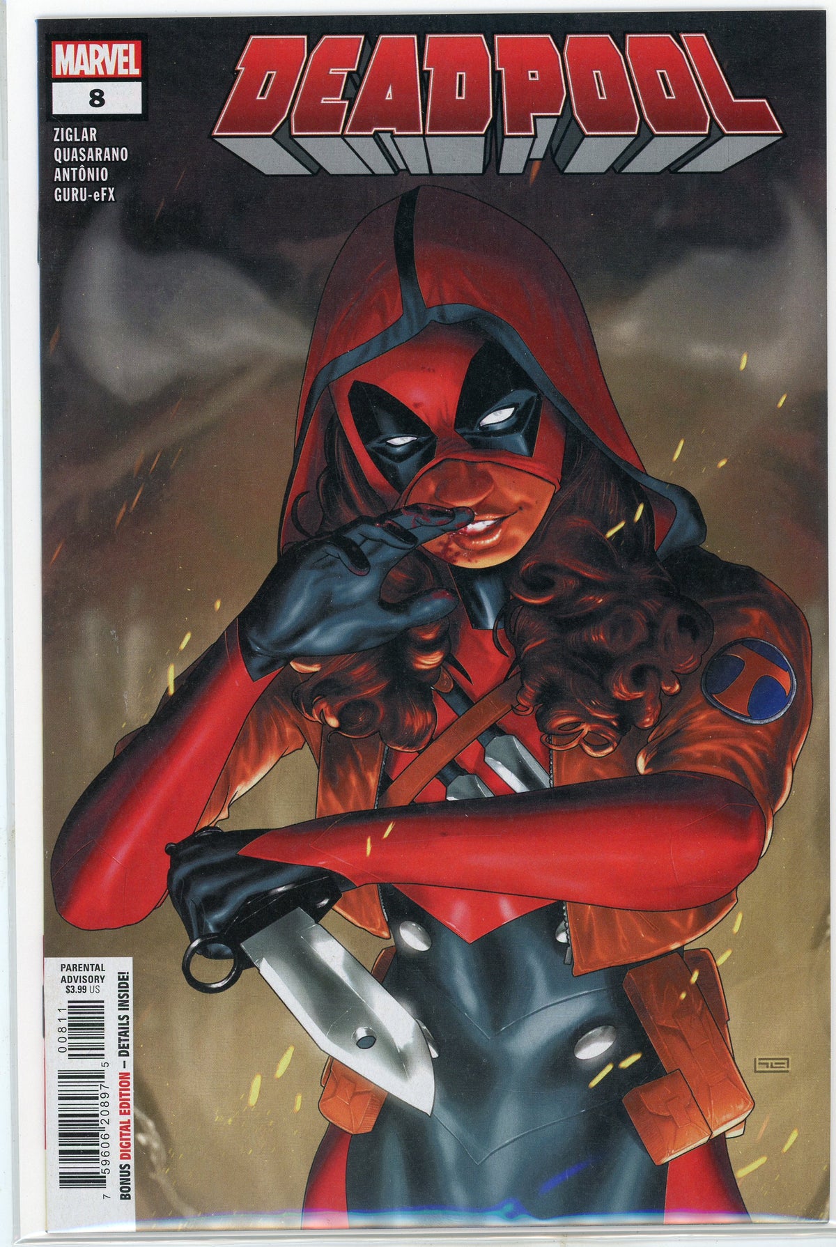DEADPOOL #8 NM PHENOMENAL COVER SUPREME GLOSSY FINISH