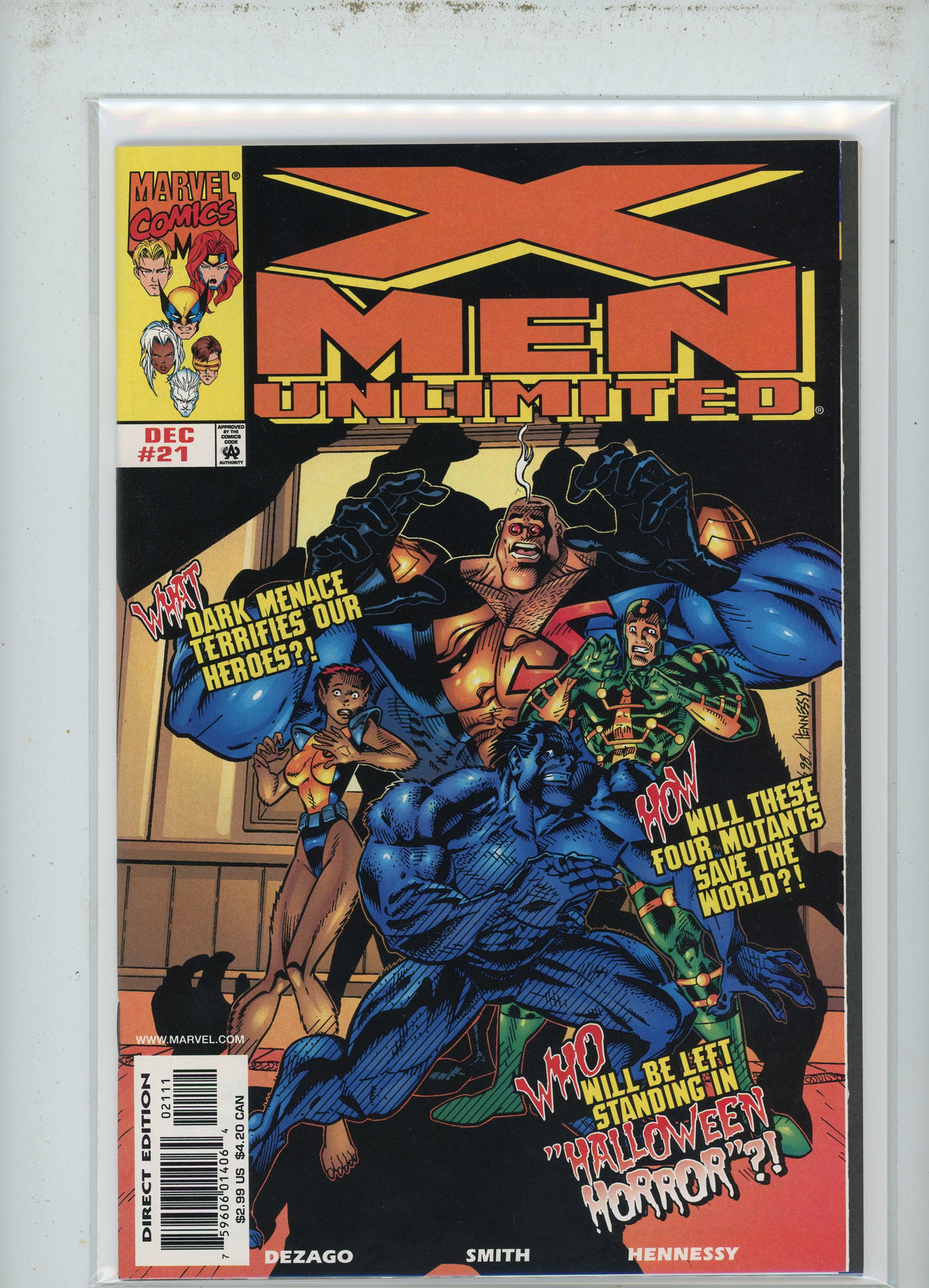 X-MEN UNLIMITED #21 NM SUPER GLOSSY FINISH MEMORABLE COVER