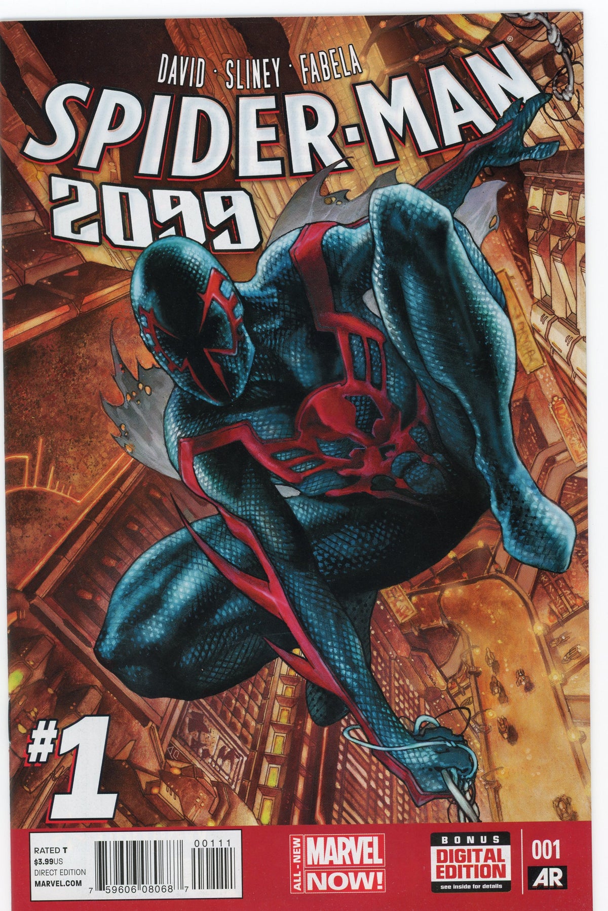 SPIDERMAN 2099 #1 NM COLLECTORS ISSUE FABULOUS COVER STUNNING COLORS