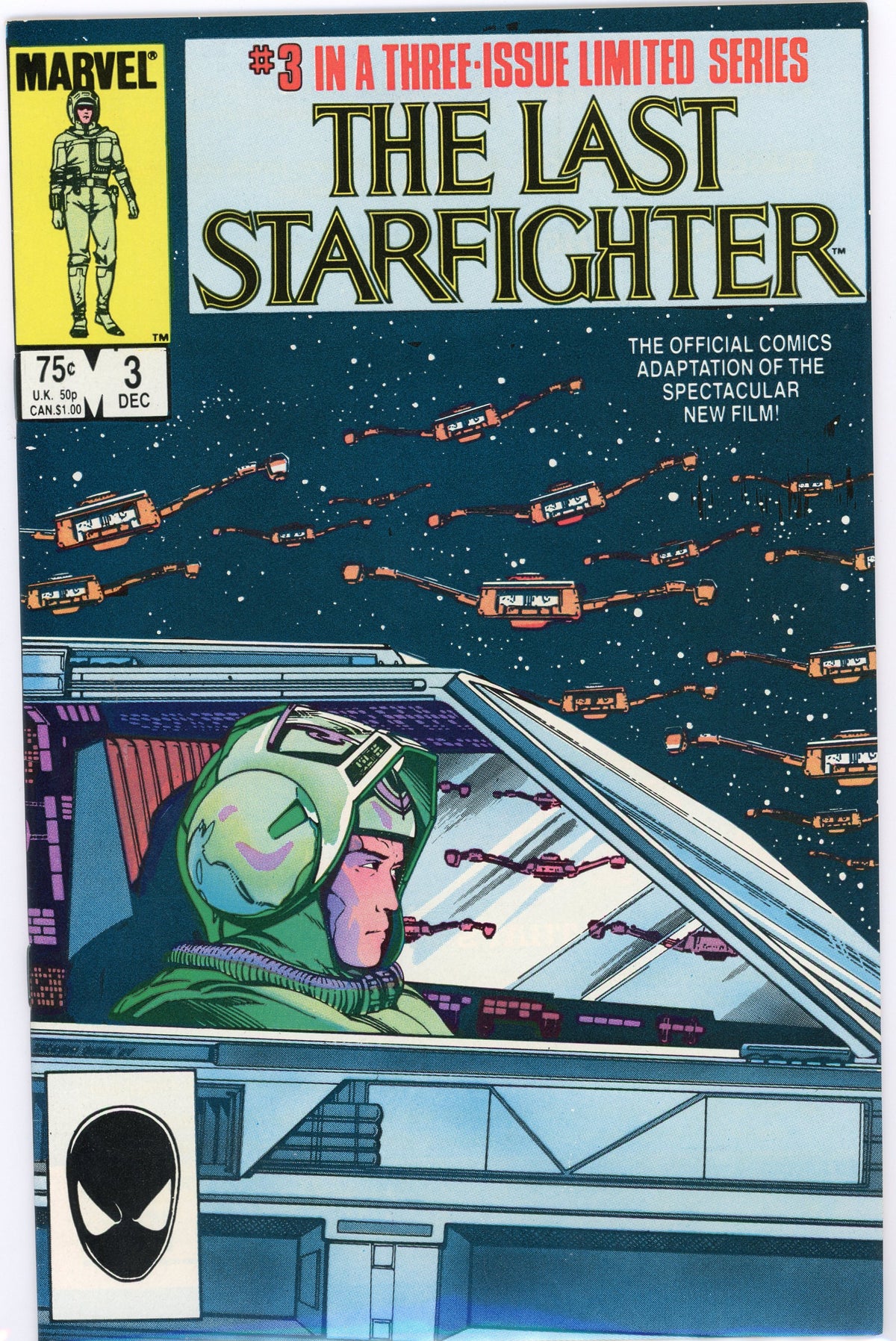 THE LAST STARFIGHTER #3 OF 3 NM SPECTACULAR COVER AMAZING GLOSS