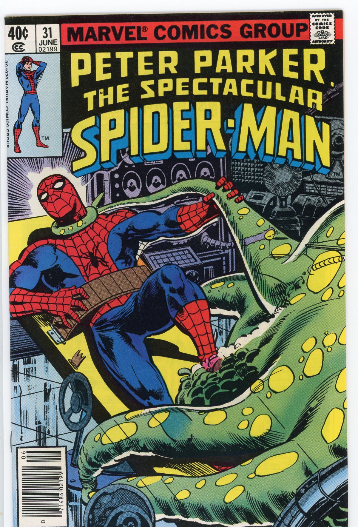 THE SPECTACULAR SPIDERMAN #31 NM STUNNING GLOSS INCREDIBLE COVER GEM