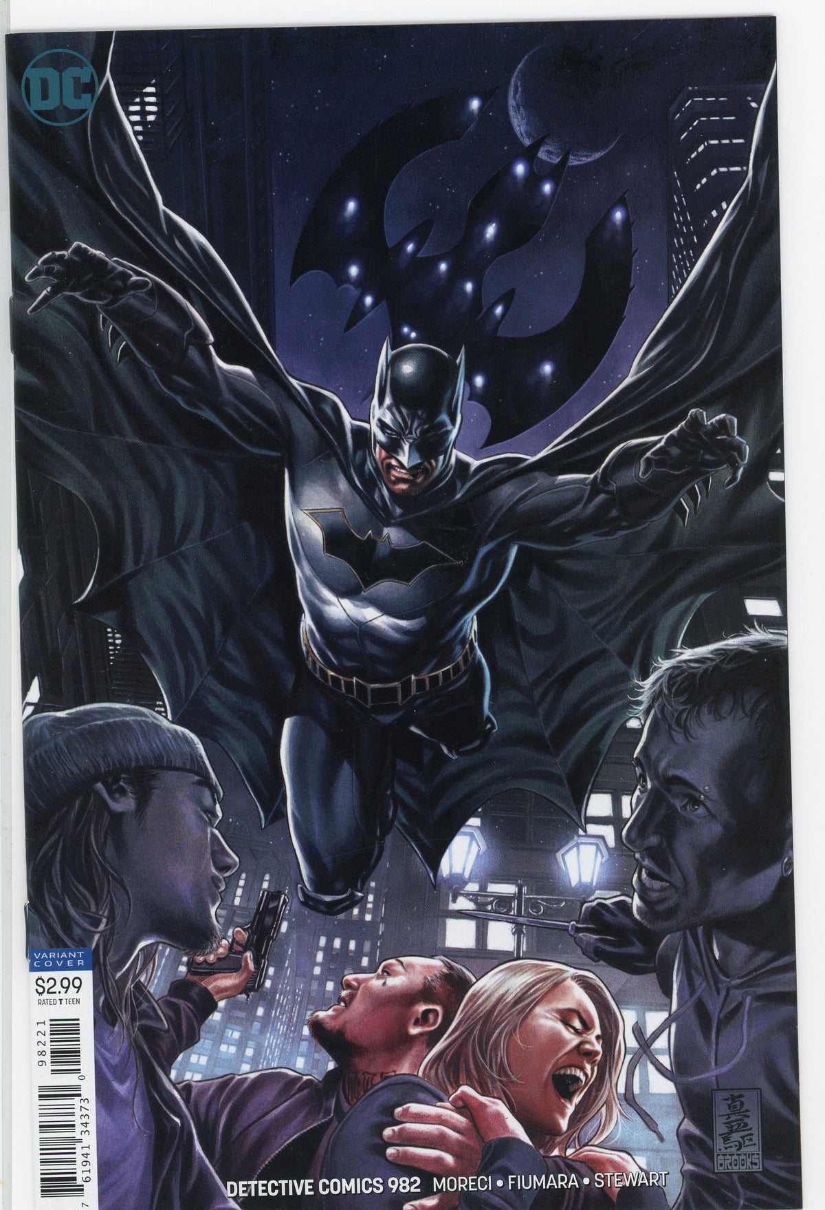 DETECTIVE COMICS #982 NM VARIANT ED. MAGNIFICENT COVER STUNNING SHEEN