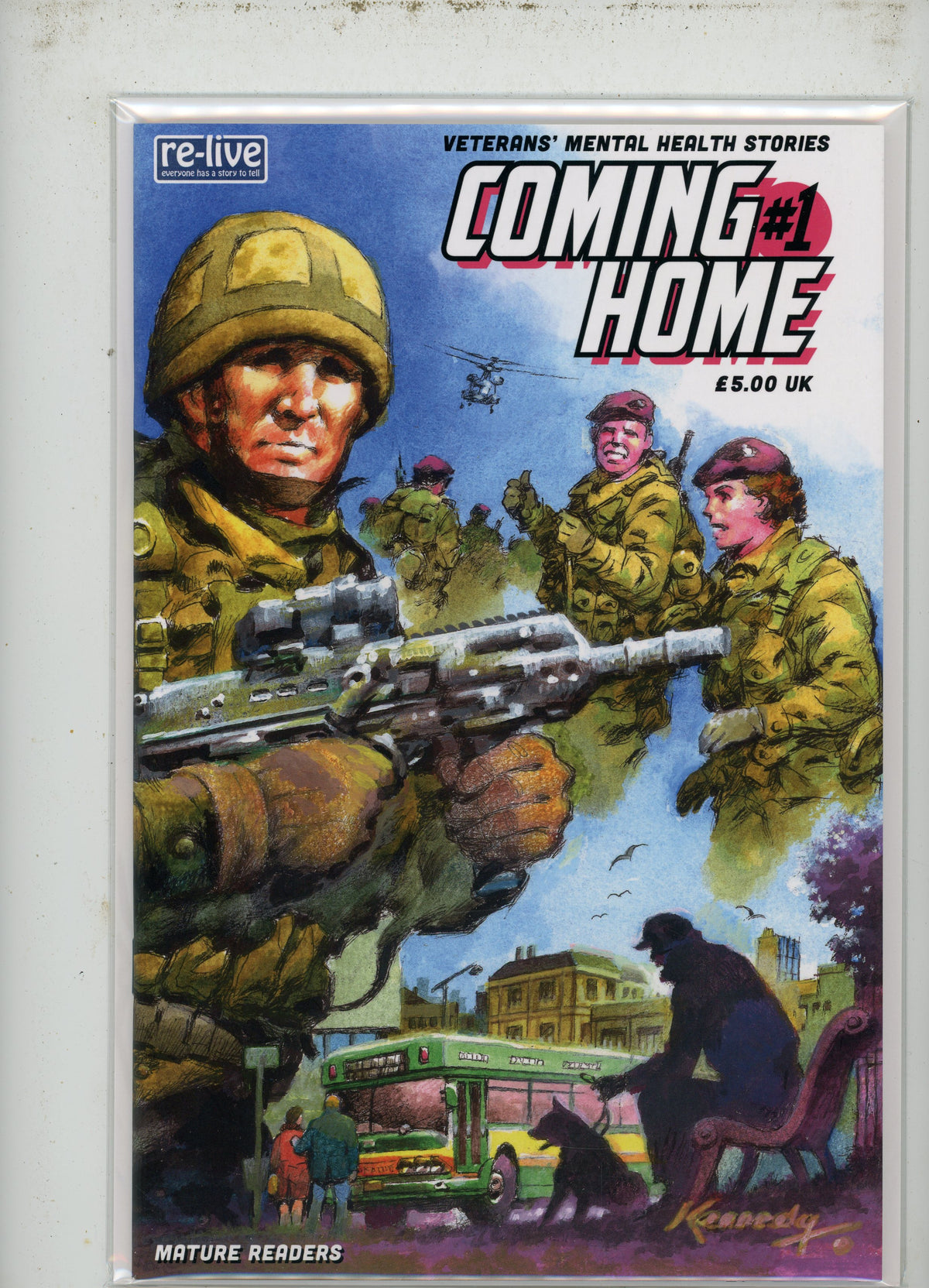 COMING HOME #1 NM VETERANS MENTAL HEALTH STORIES STUNNING COVER