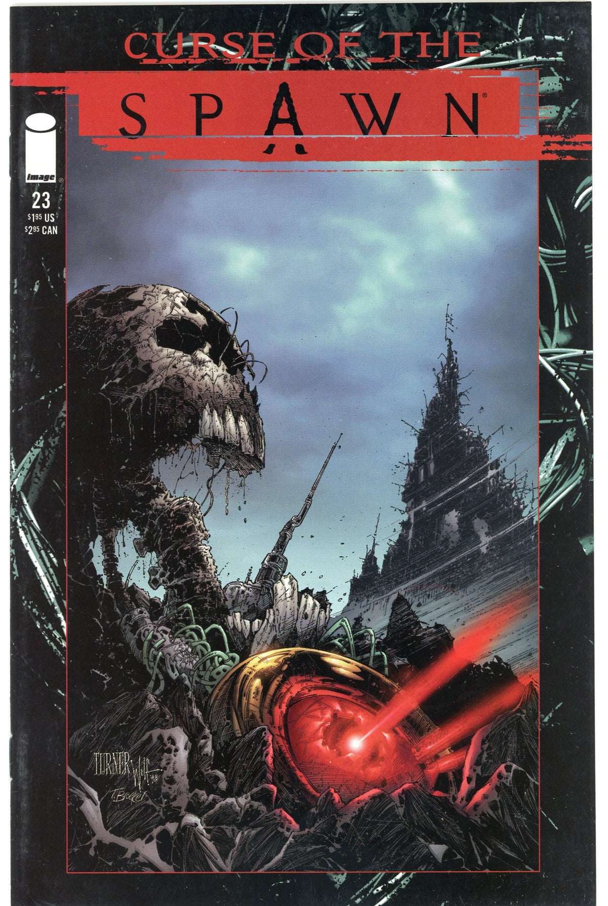 CURSE OF THE SPAWN #23 NM BEAUTIFUL COVER KILLER GLOSS AND SHEEN