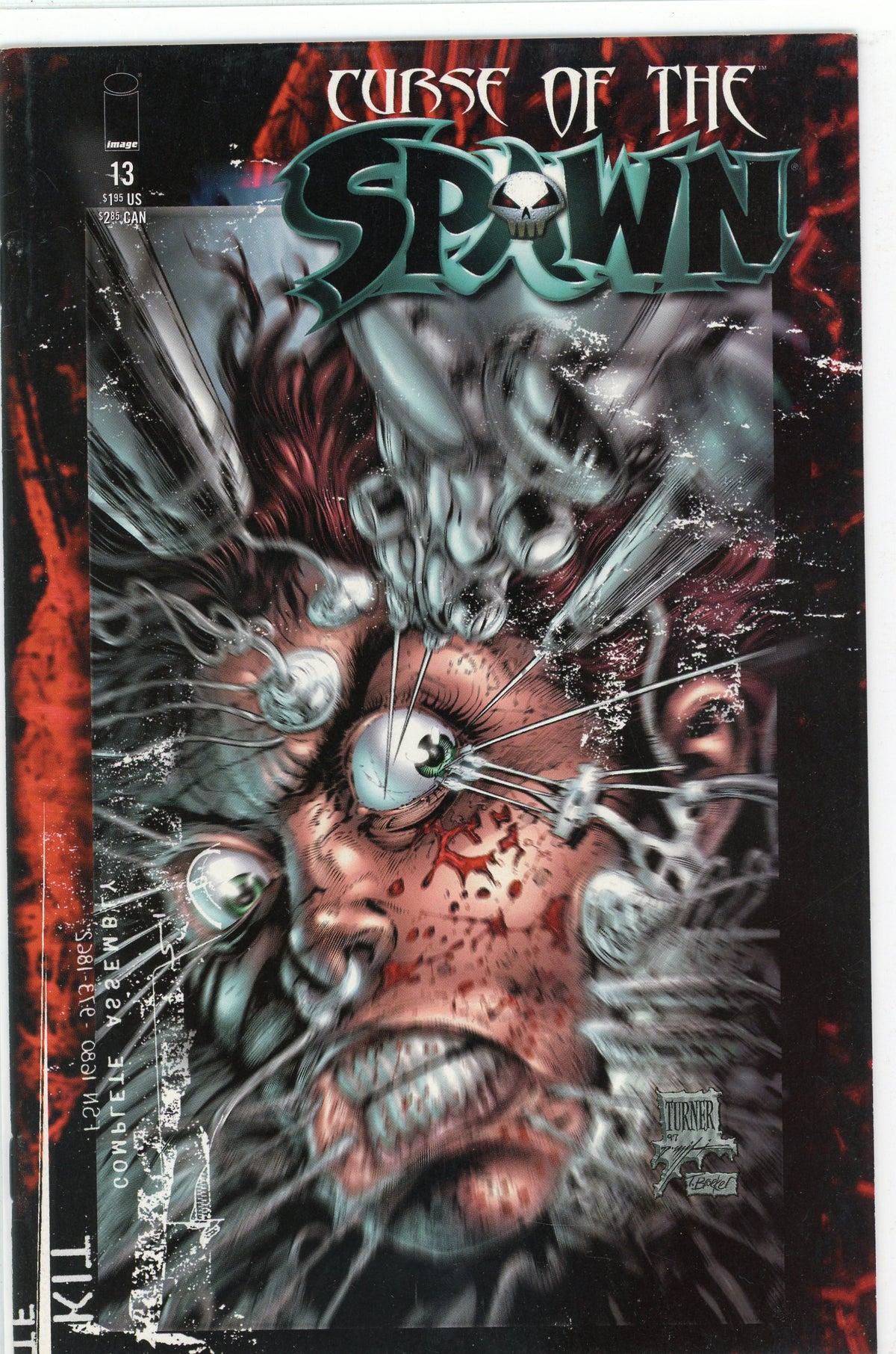 CURSE OF THE SPAWN #13 NM TERRIFYING COVER KILLER SHINE