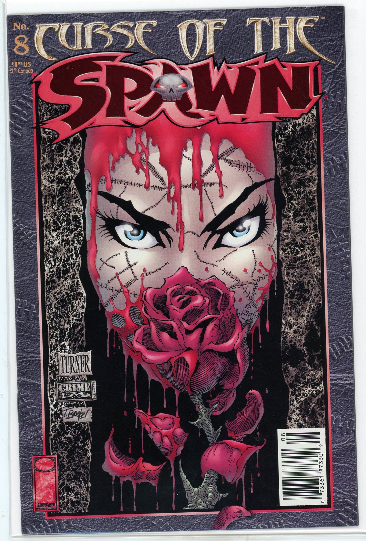 CURSE OF THE SPAWN #8 NM GORGEOUS COVER AMAZING COLOR PALETTE
