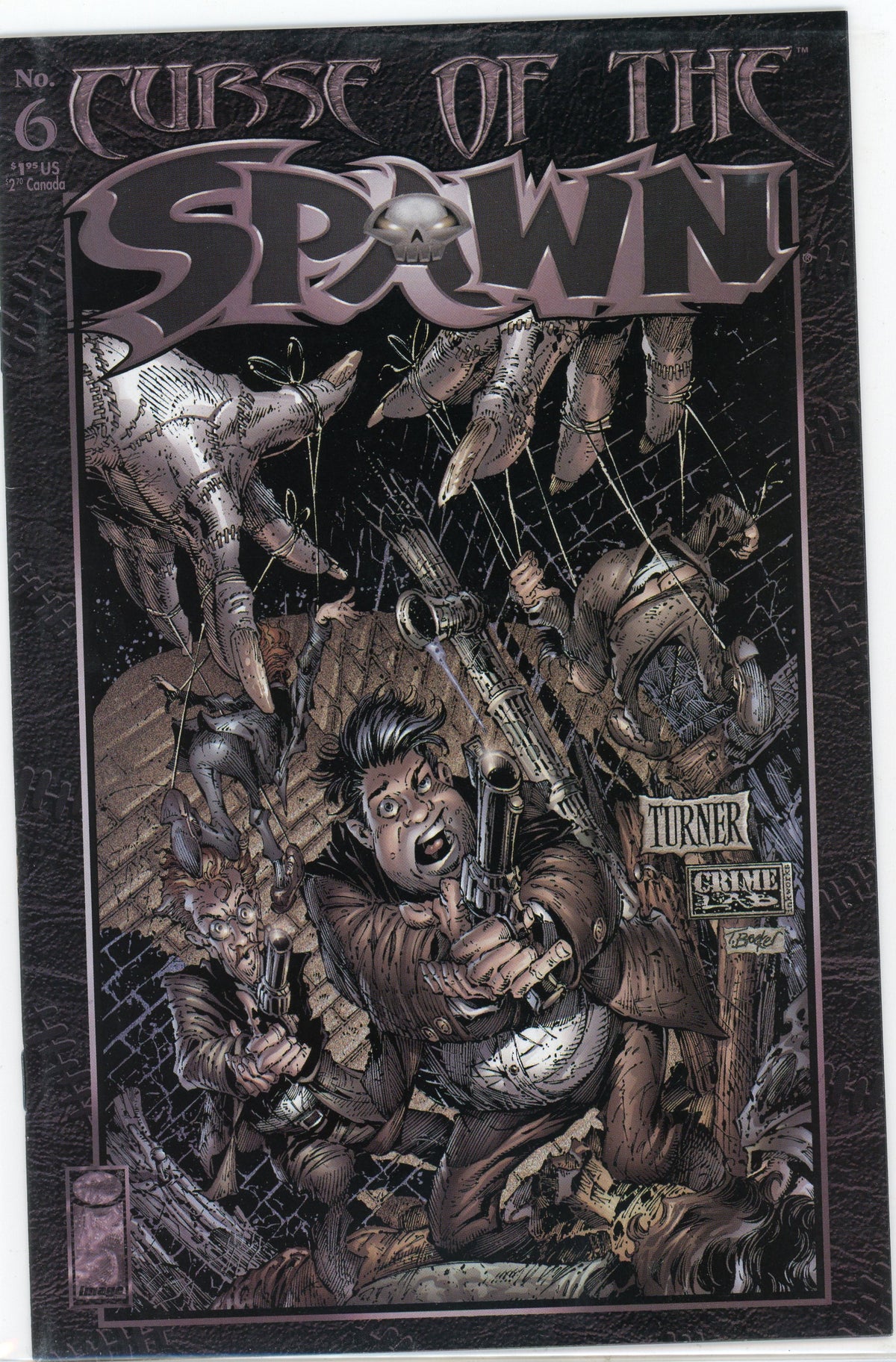 CURSE OF THE SPAWN #6 NM INCREDIBLE COVER BRILLIANT SHEEN