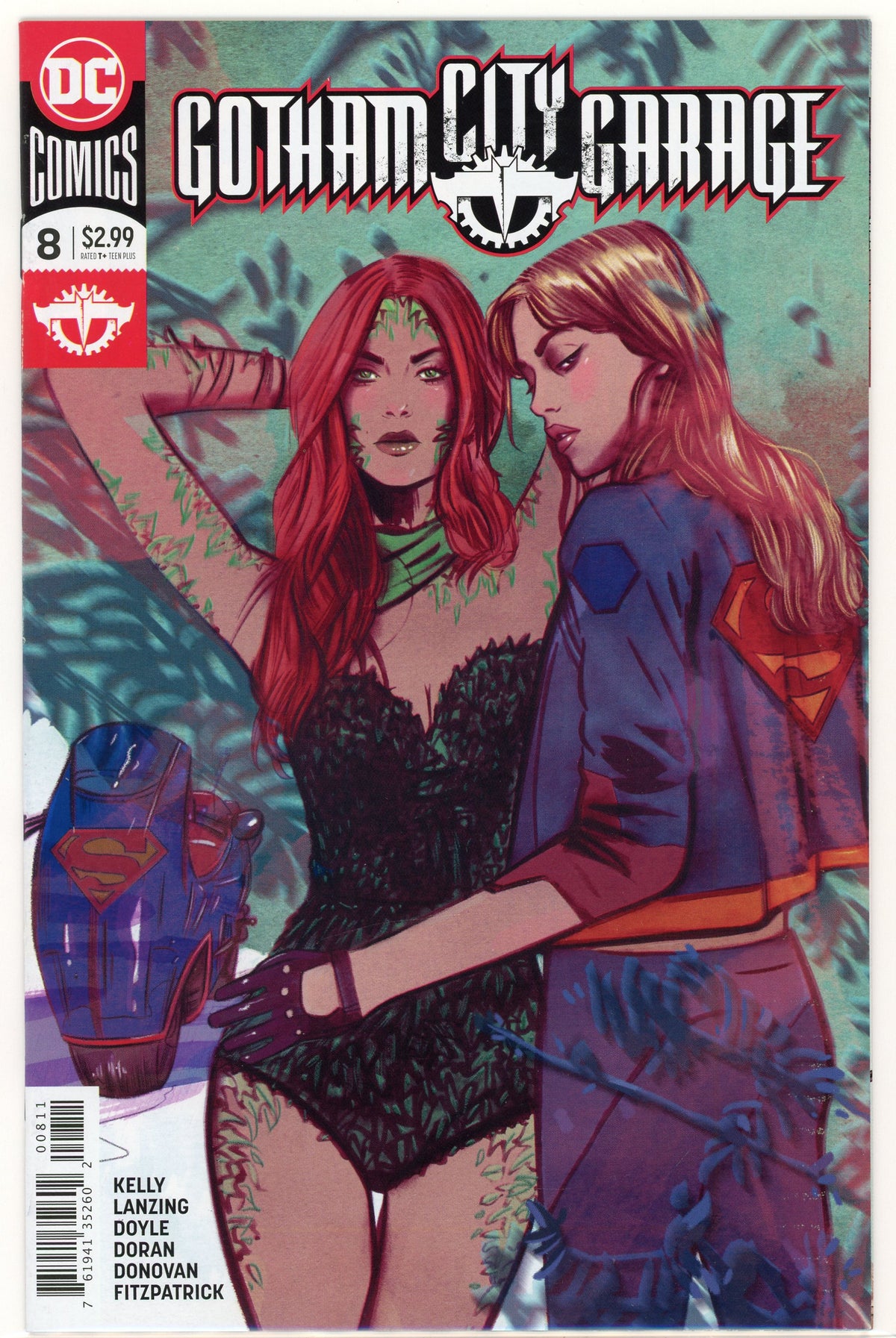 GOTHAM CITY GARAGE #8 NM SEXY COVER BRILLIANT SHEEN