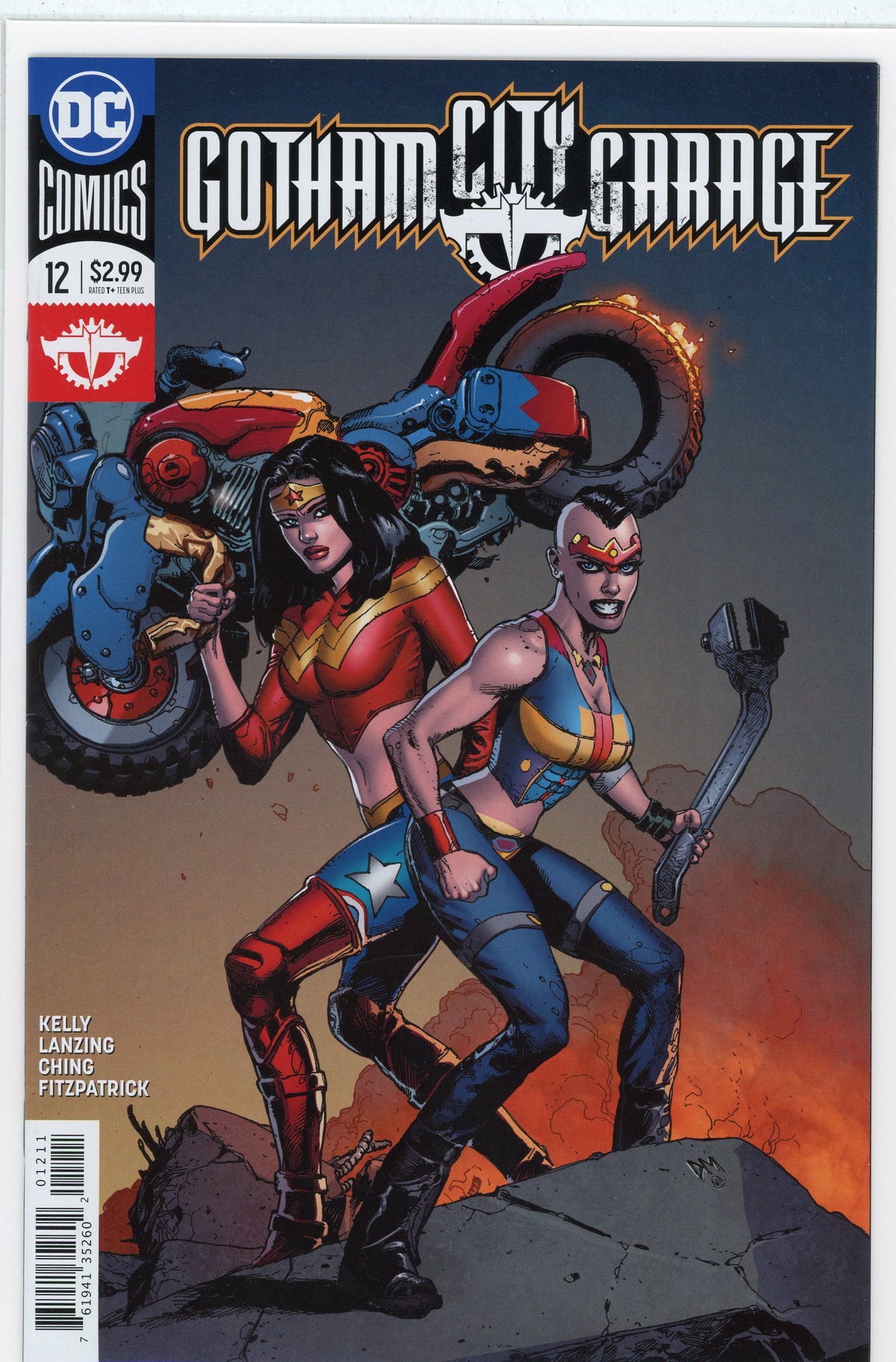 GOTHAM CITY GARAGE #12 NM AWE INSPIRING COVER AMAZING GLOSSY SHEEN