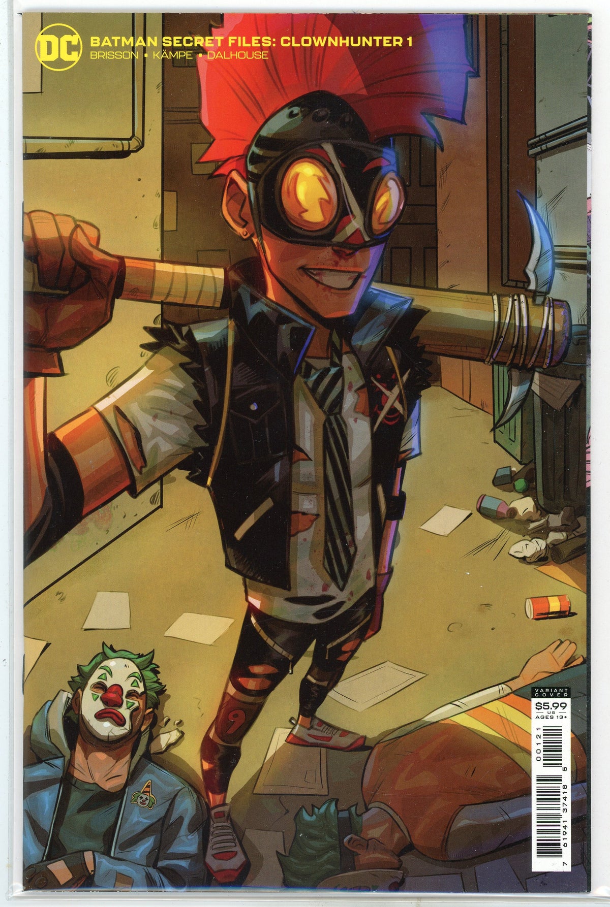 BATMAN SECRET FILES CLOWNHUNTER #1 NM VARIANT ED. REMARKABLE COVER