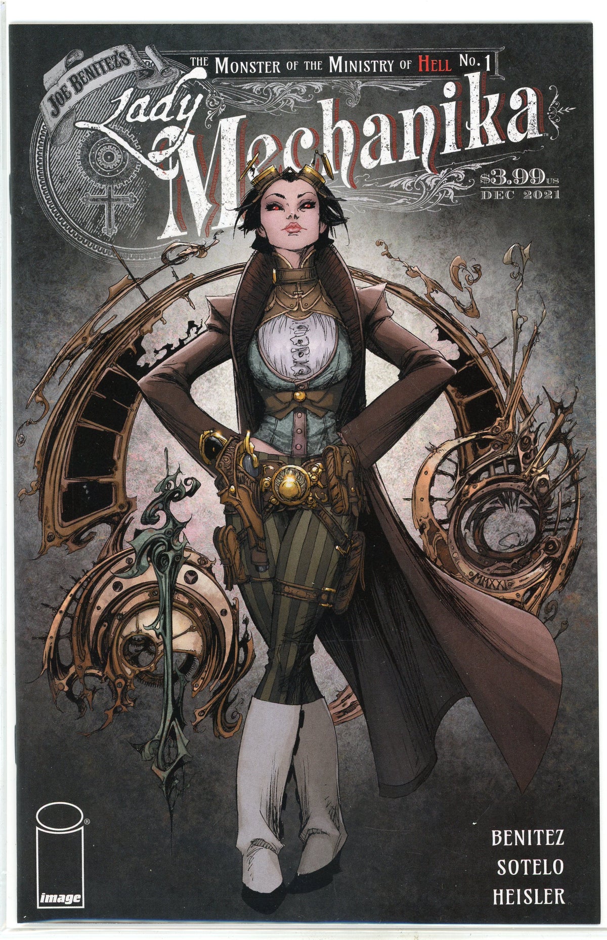 LADY MECHANIKA #1 NM TERRIFIC COVER NICE GLOSSY SHEEN
