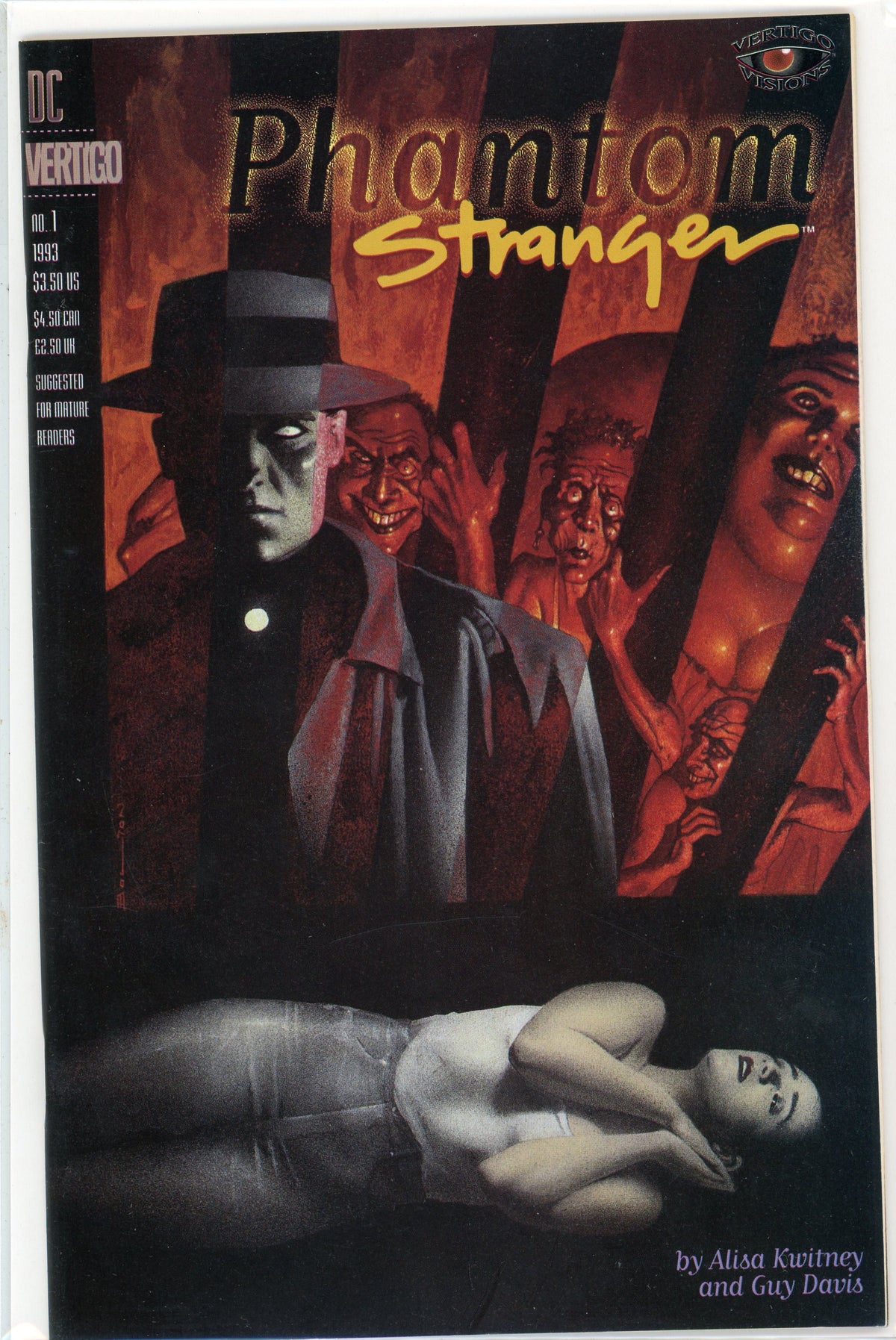PHANTOM STRANGER #1 NM GLISTENING GLOSSY AWESOME COVER