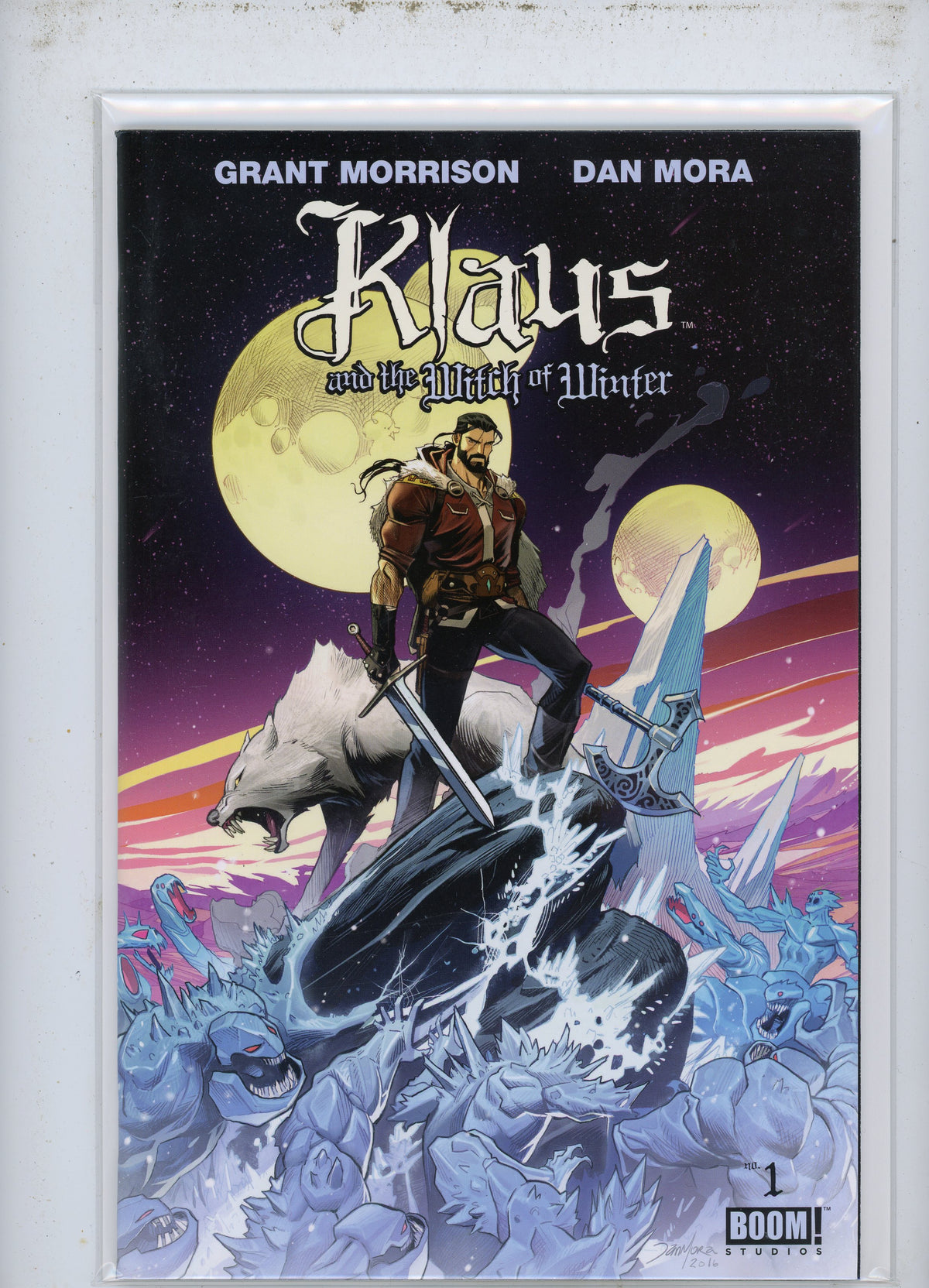 KLAUS AND THE WITCH OF WINTER #1 NM FANTASTIC COVER INCREDIBLE COLORS