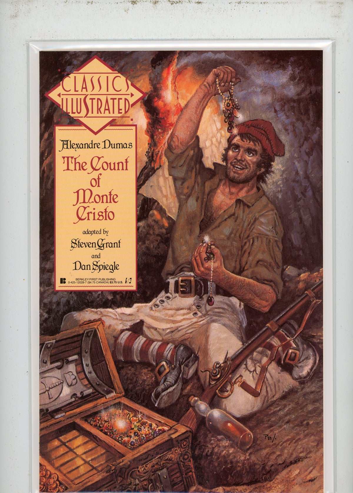 CLASSICS ILLUSTRATED COUNT OF MONTE CRISTO NM DETAILED COVER GREAT GLOSS