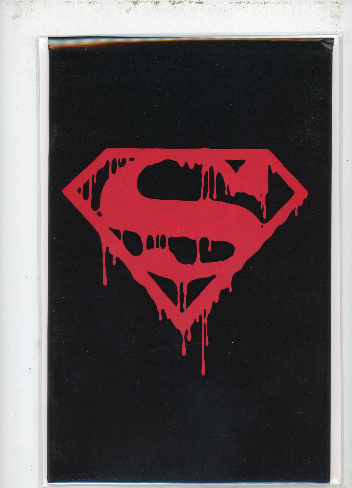 DEATH OF SUPERMAN ISSUE BAGGED NM BLOOD CHILLING COVER NICE GLOSS