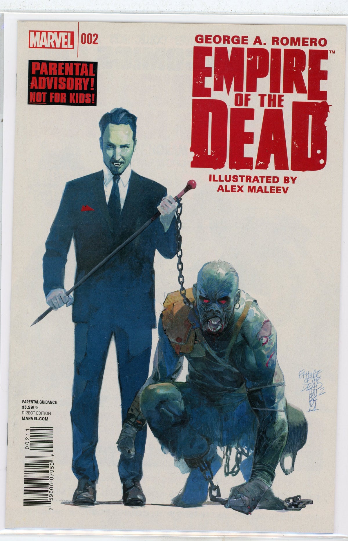 GEORGE A ROMEROS EMPIRE OF THE DEAD #2 NM TERRIFYING COVER NICE GLOSS