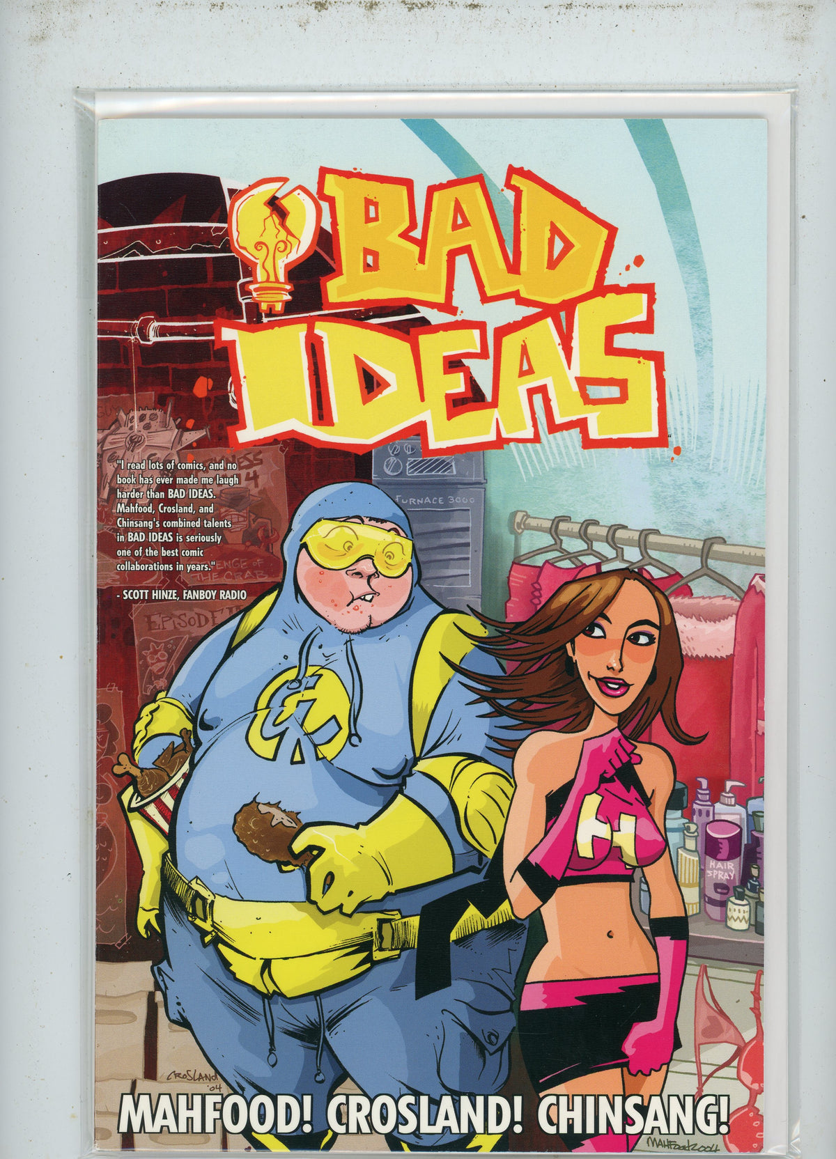 BAD IDEAS NM FANTASTIC COVER LUSTROUS SHEEN