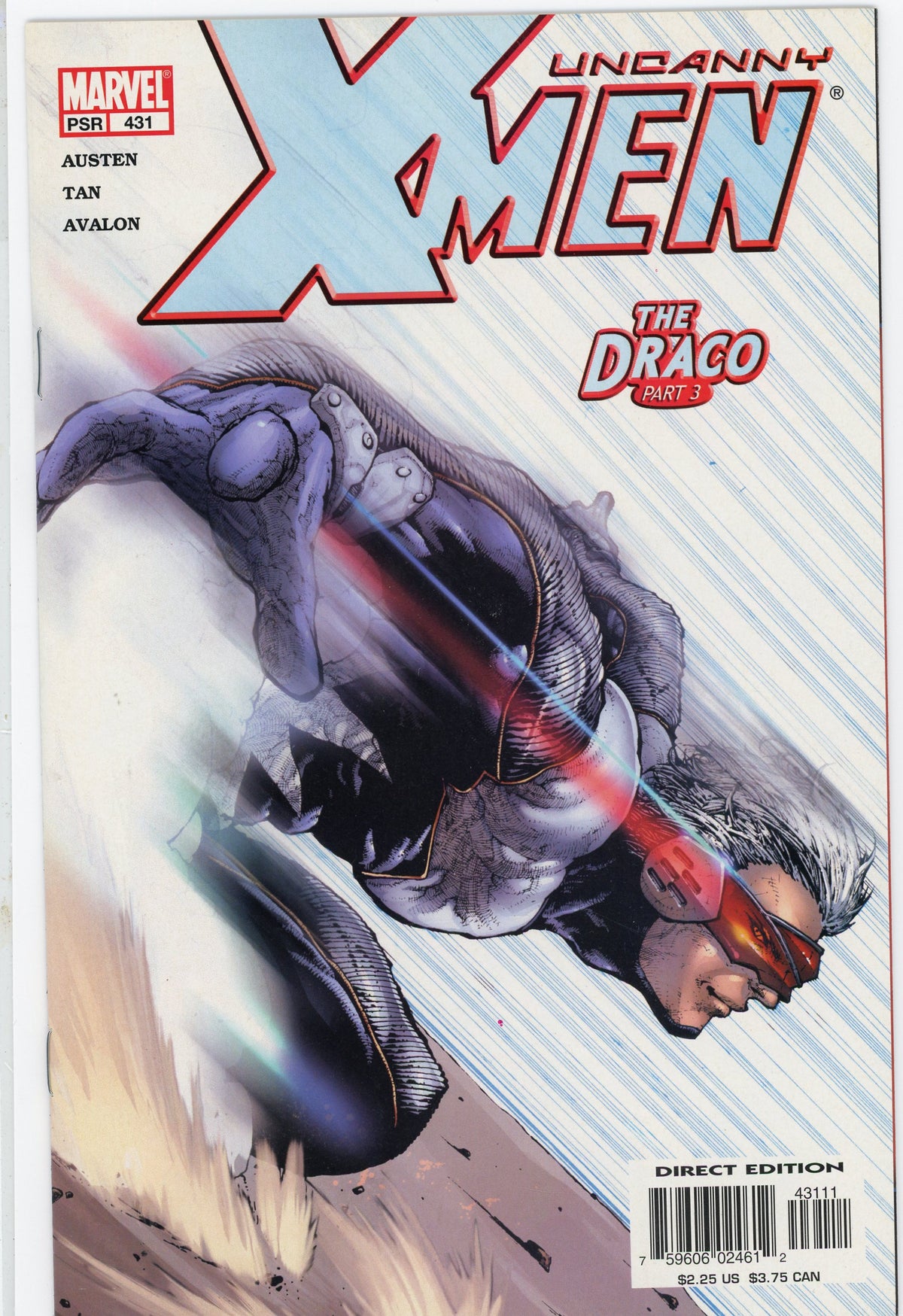 THE UNCANNY X-MEN #431 NM KINETIC COVER BRILLIANT SHEEN