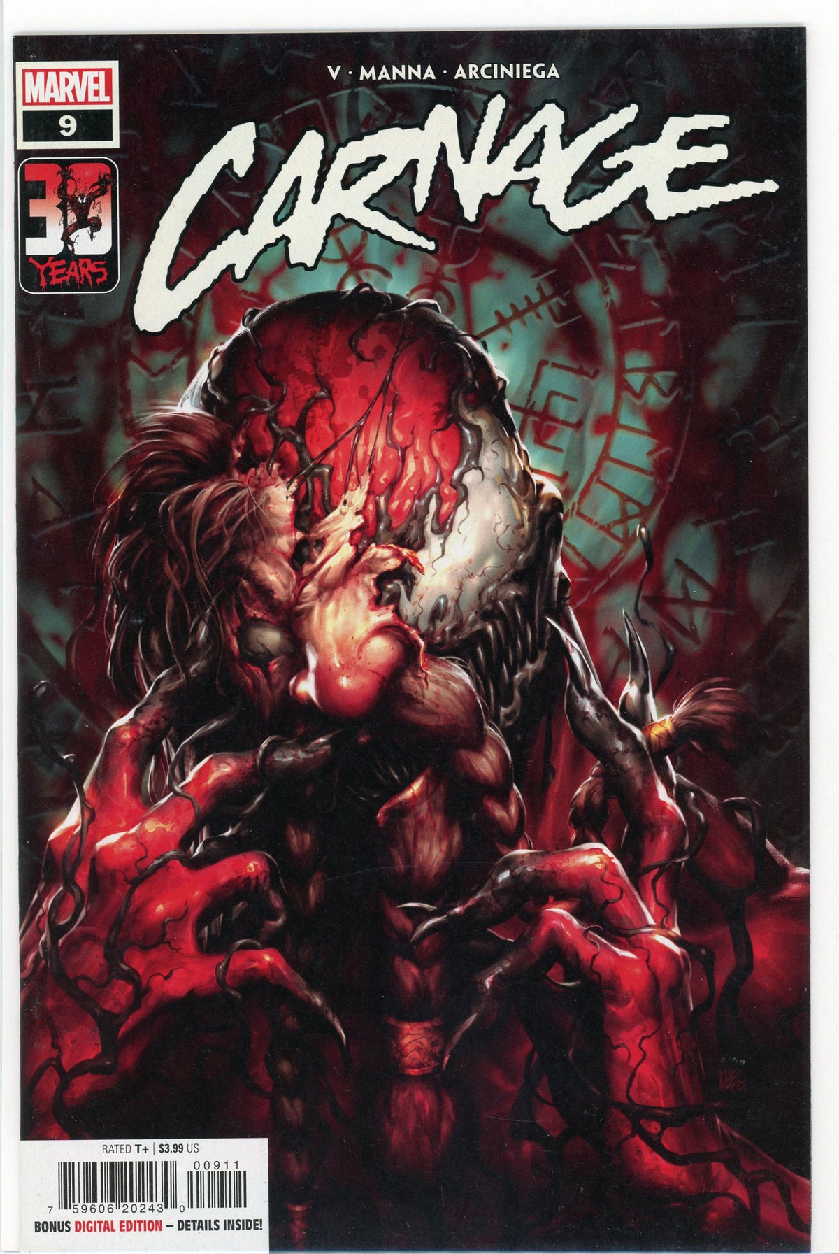 CARNAGE #9 NM MIND BLOWING COVER VIVID COLORS