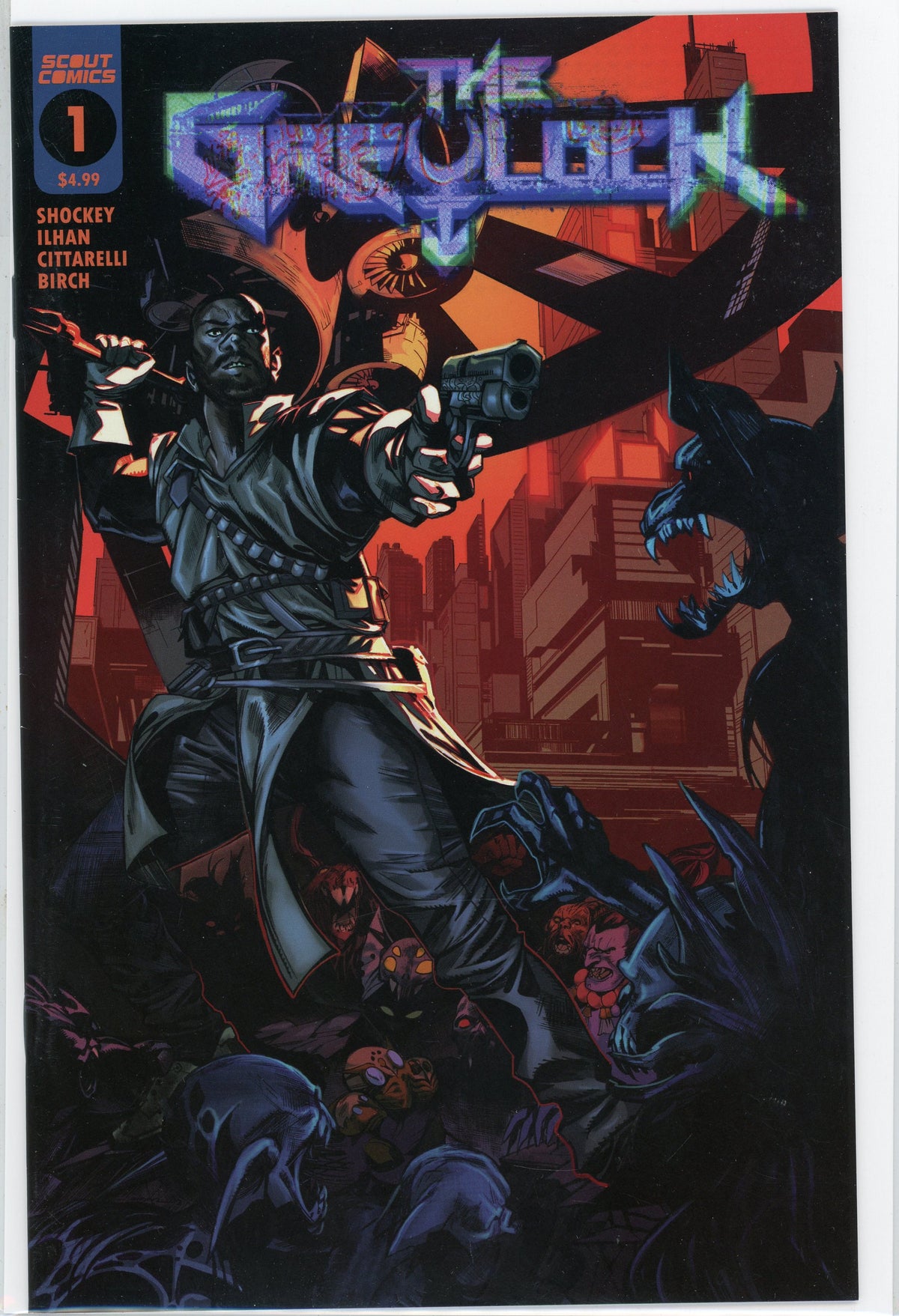 THE GREYLOCK #1 NM ACTION PACKED COVER STUNNING GLOSSY SHEEN